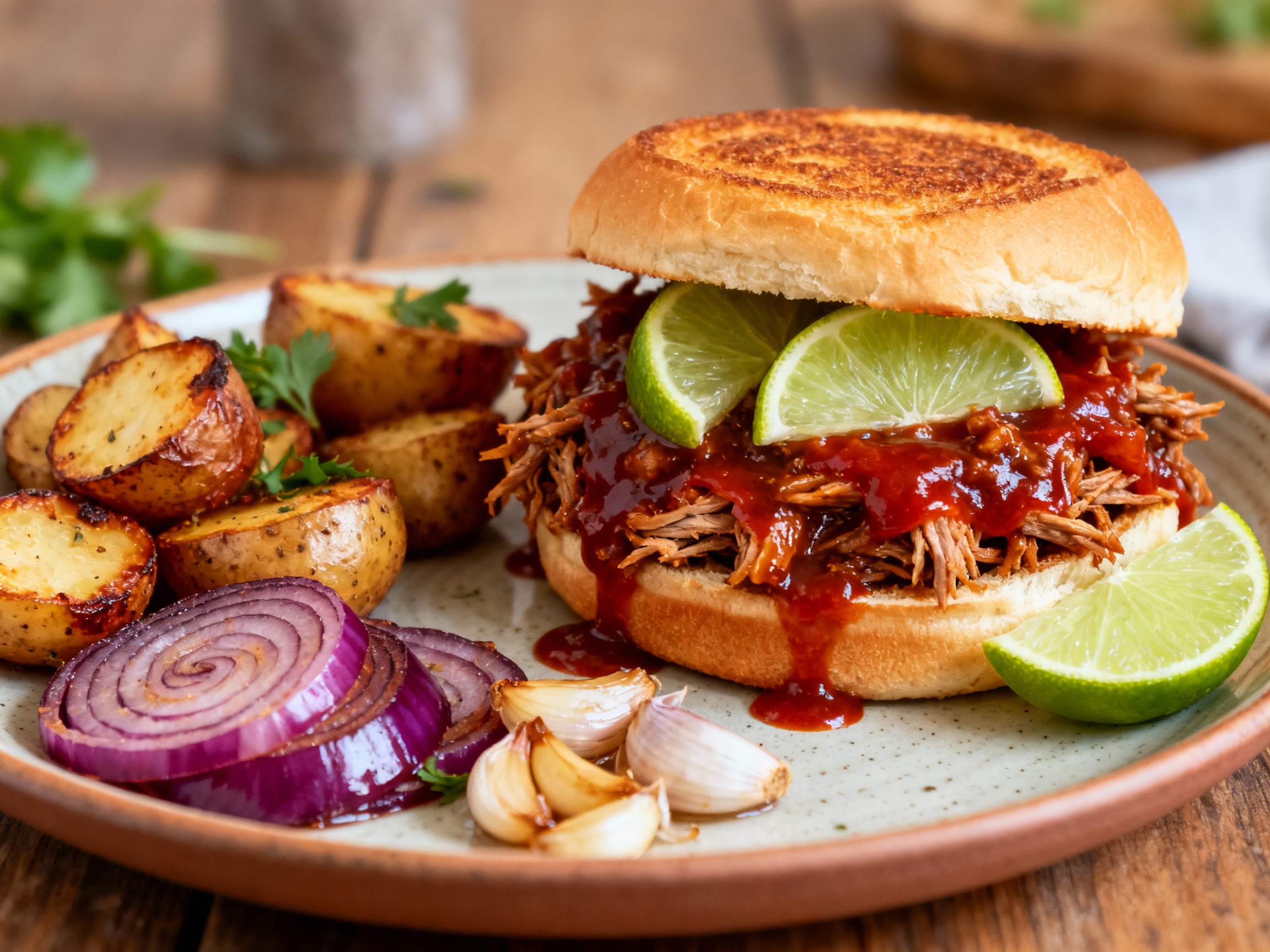 BBQ Pork Sloppy Joes