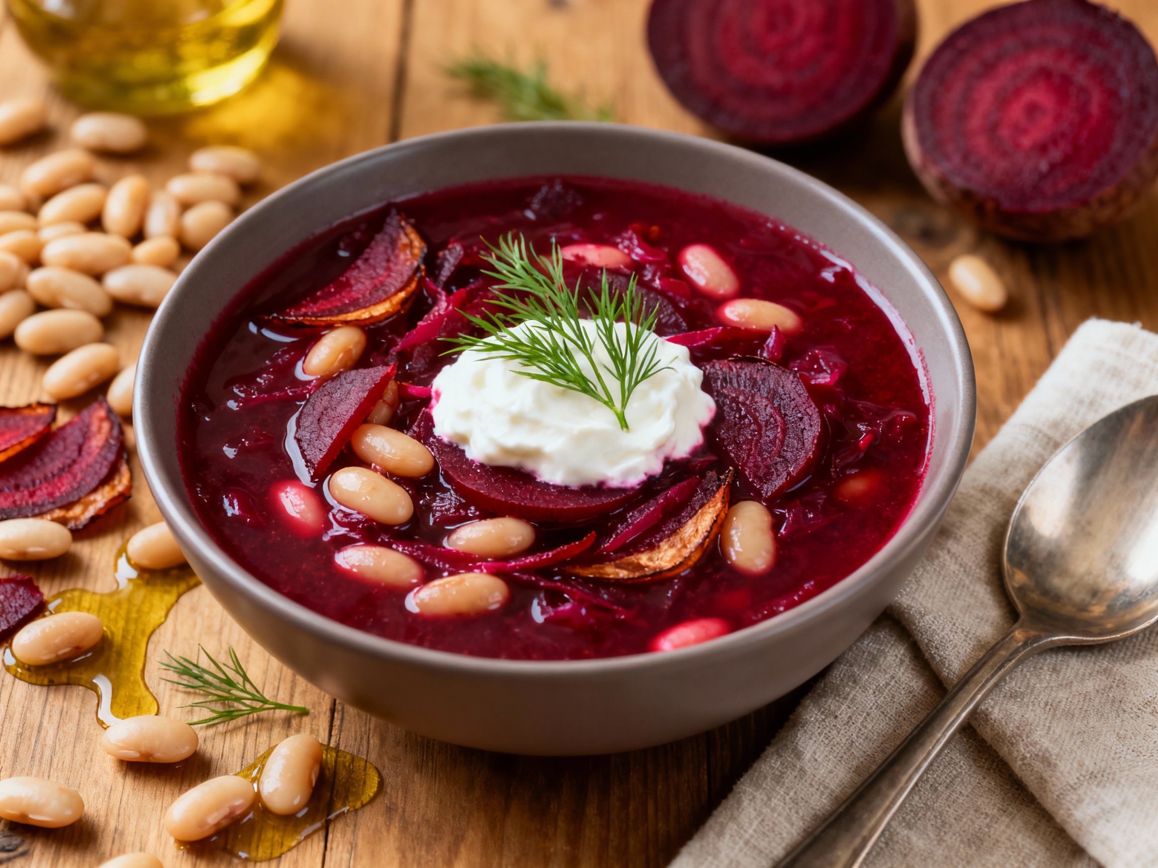 Beetroot Soup (Borscht)
