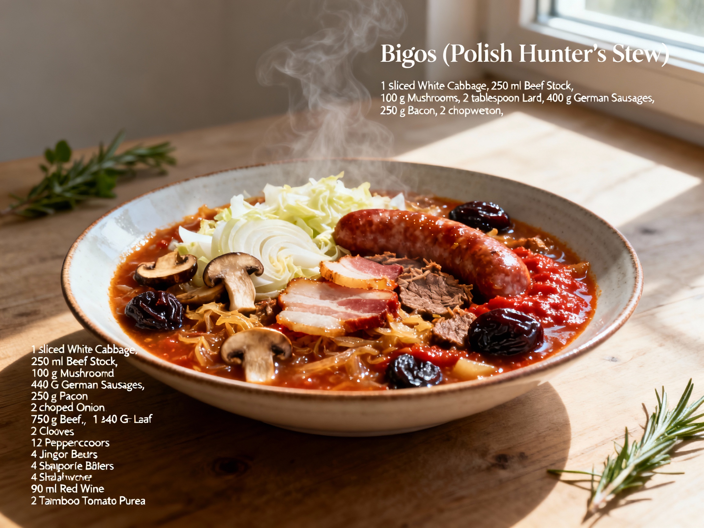 Bigos (Polish hunter's stew)