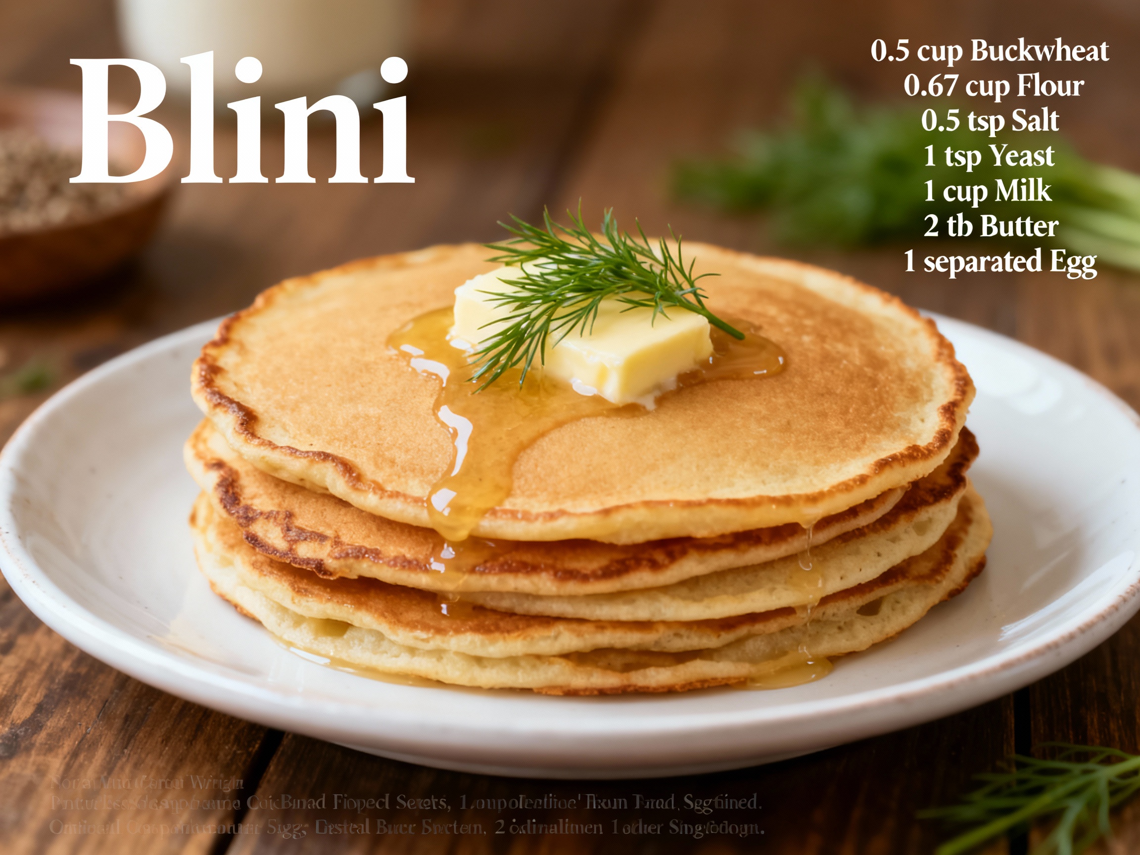 Blini Pancakes