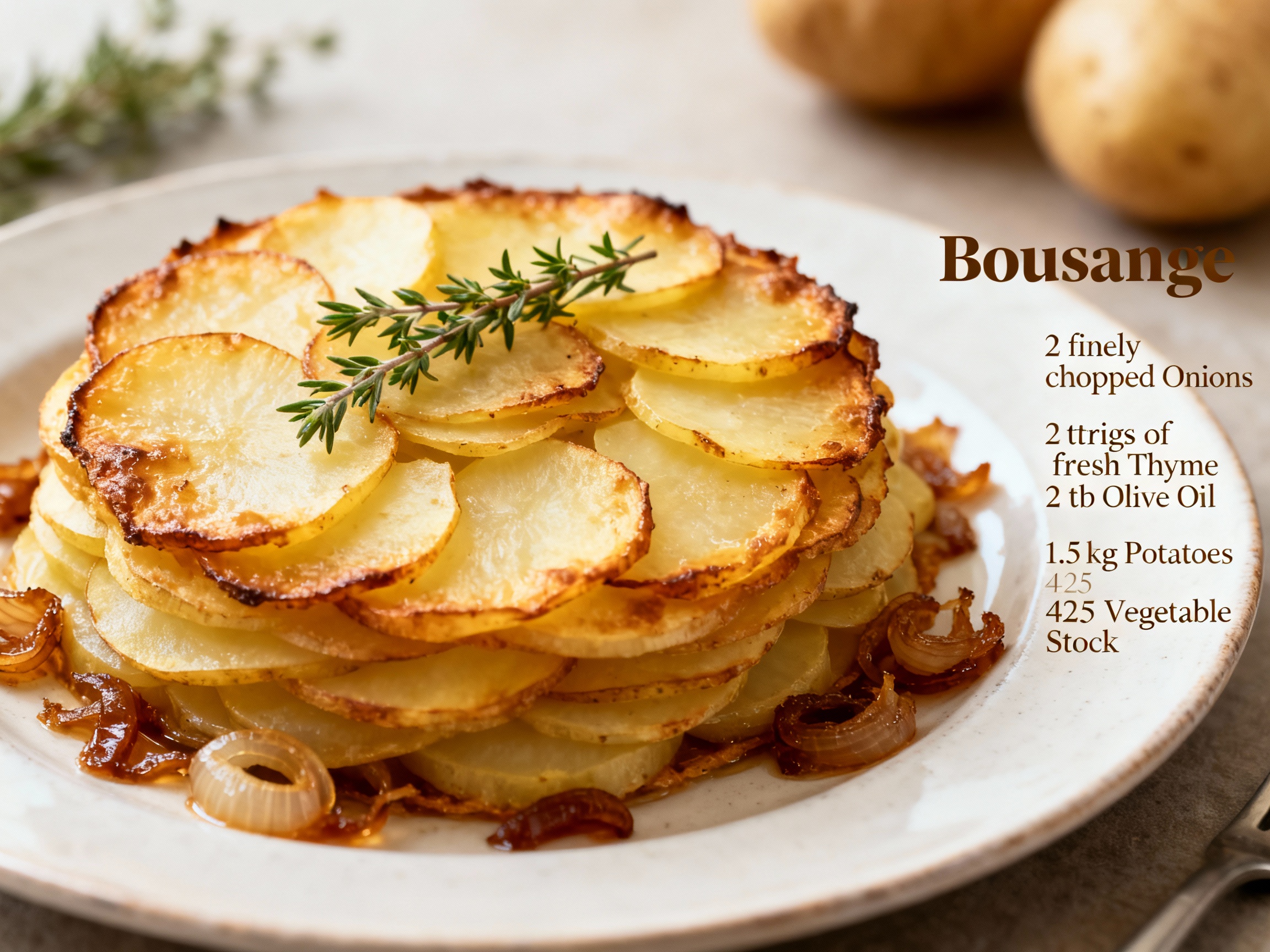 Boulangère Potatoes