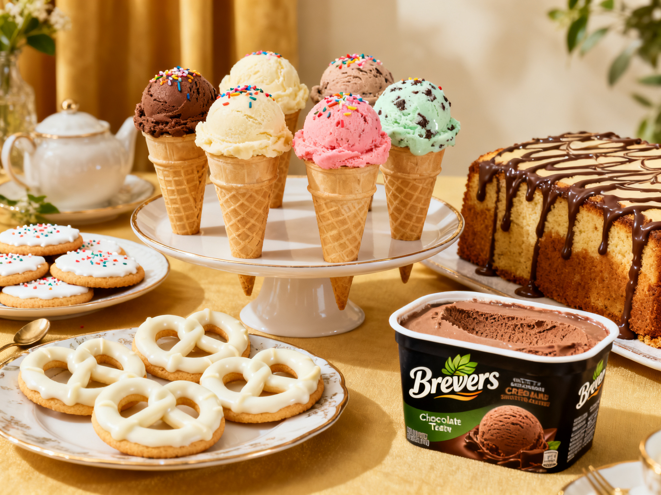 Breyers® Ice Cream Tea Party