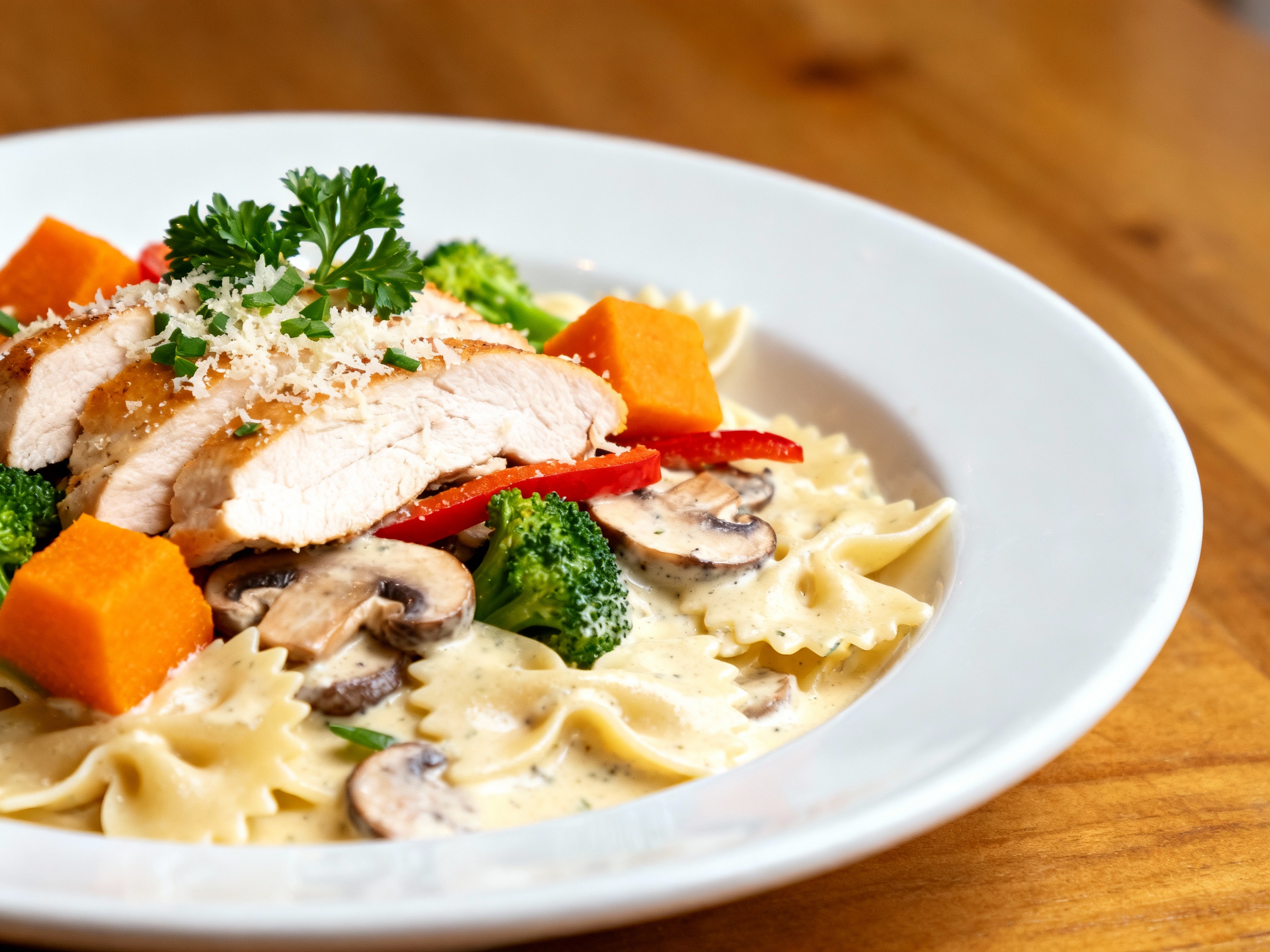 Chicken Alfredo Primavera