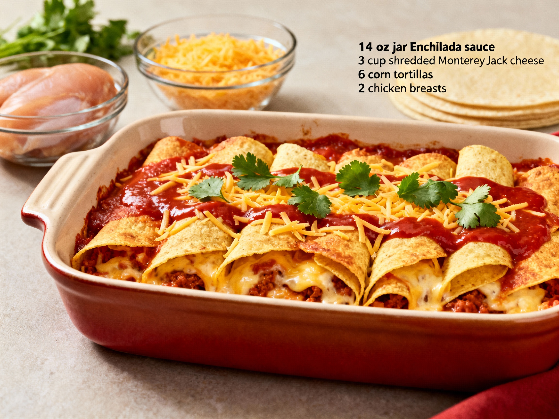 Chicken Enchilada Casserole