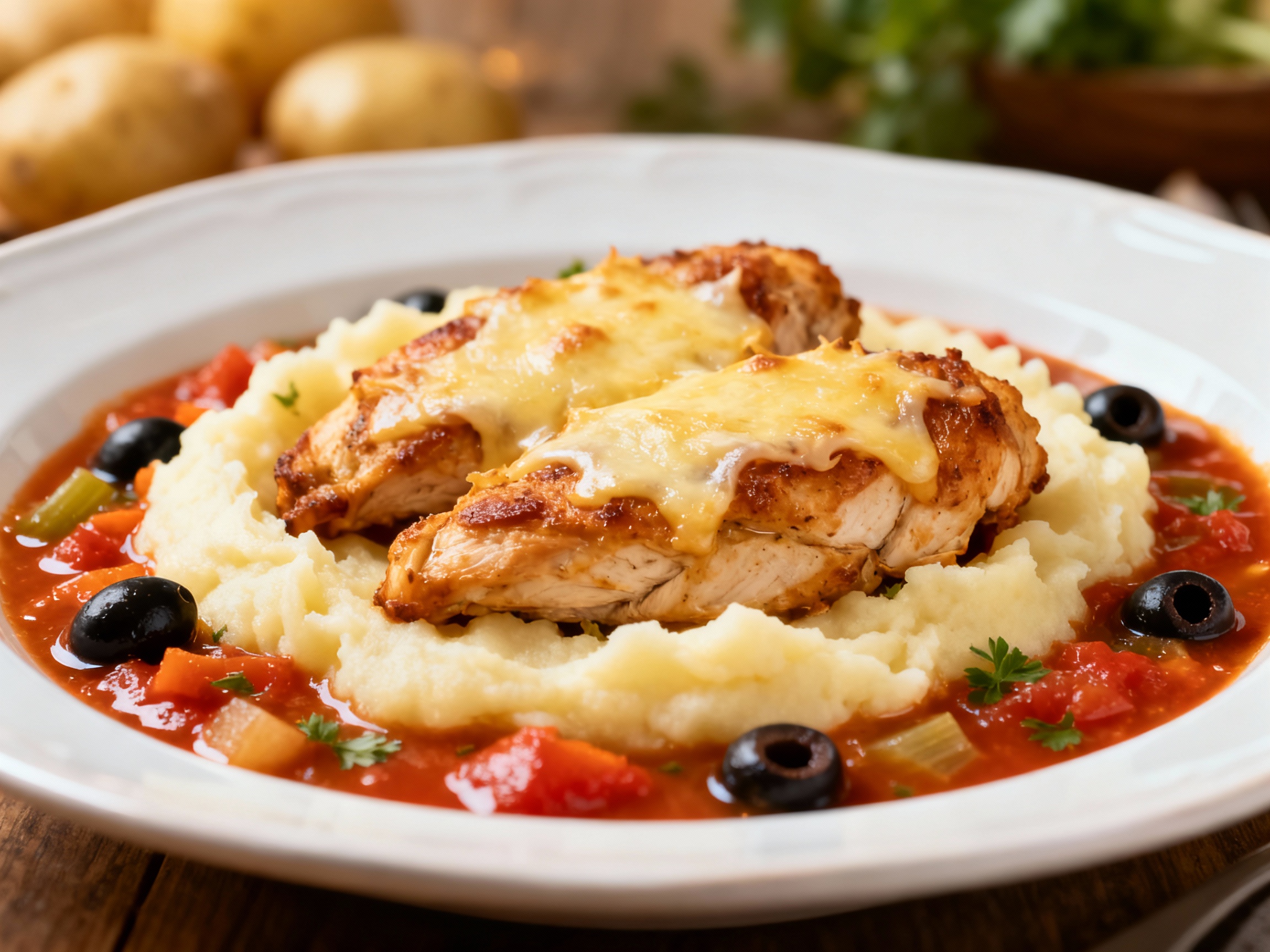 Chicken Parmentier