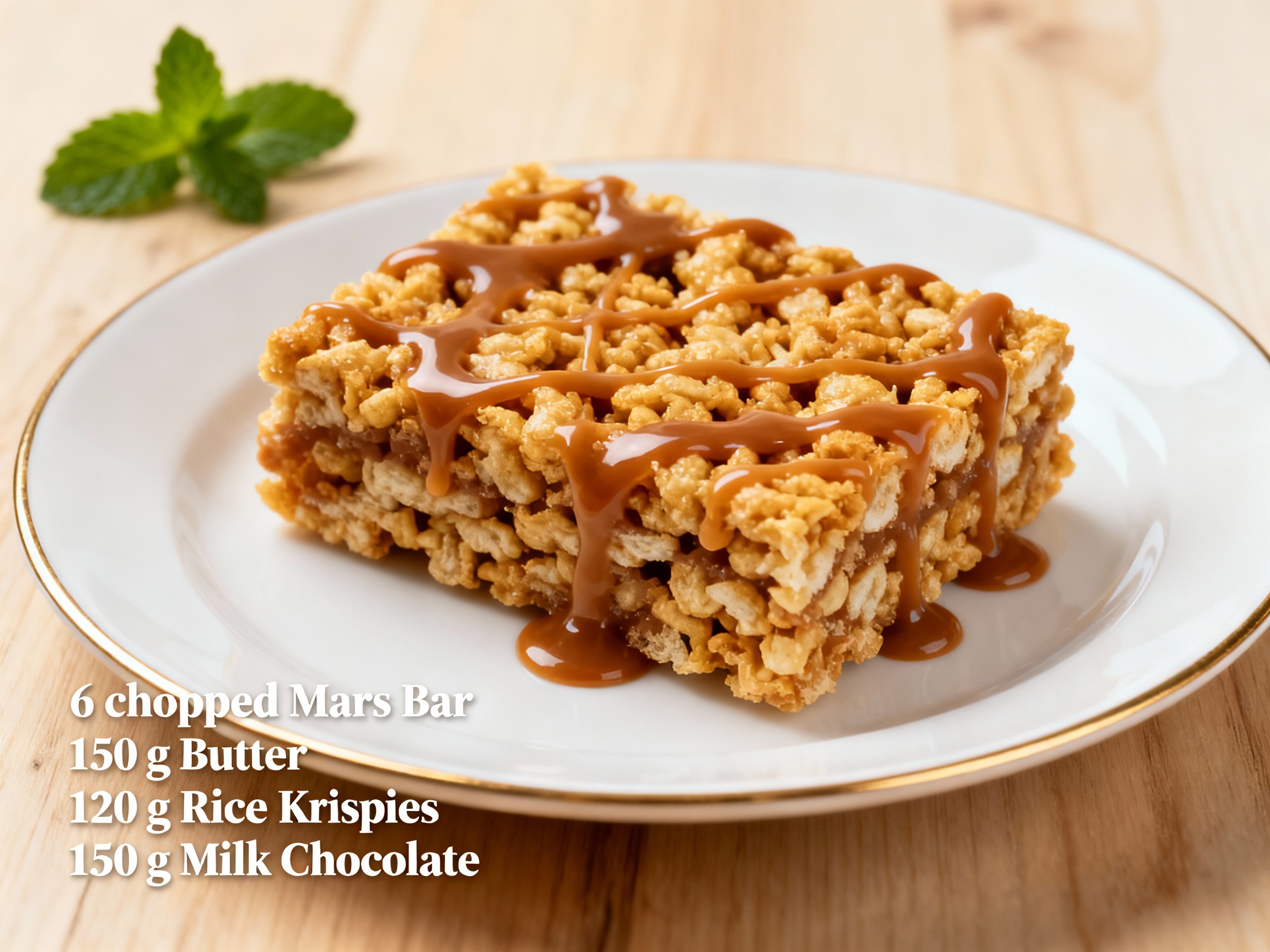 Chocolate Caramel Crispy