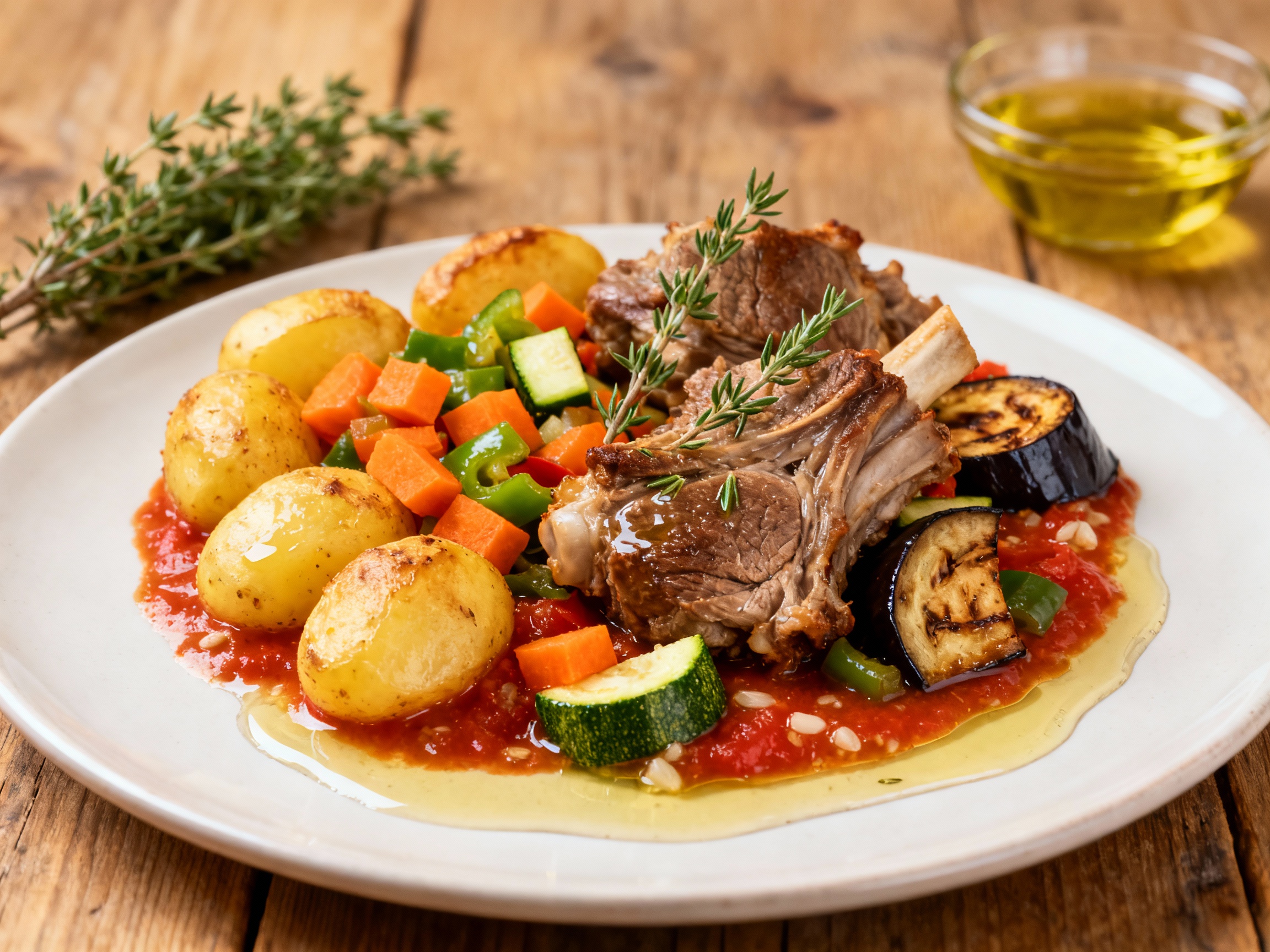 Croatian lamb peka