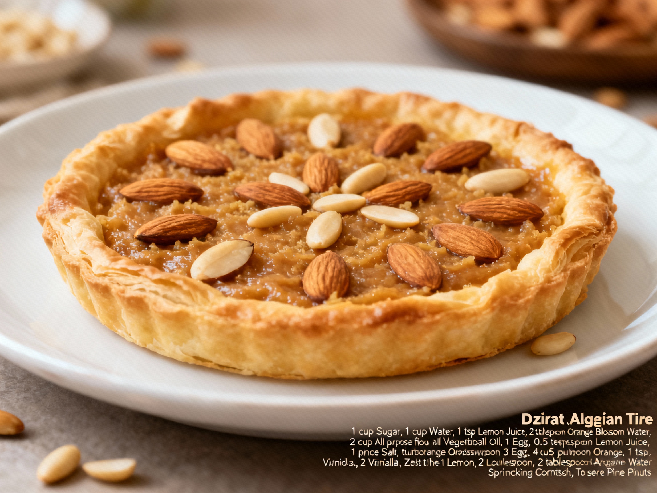 Dziriat (Algerian Almond Tarts)