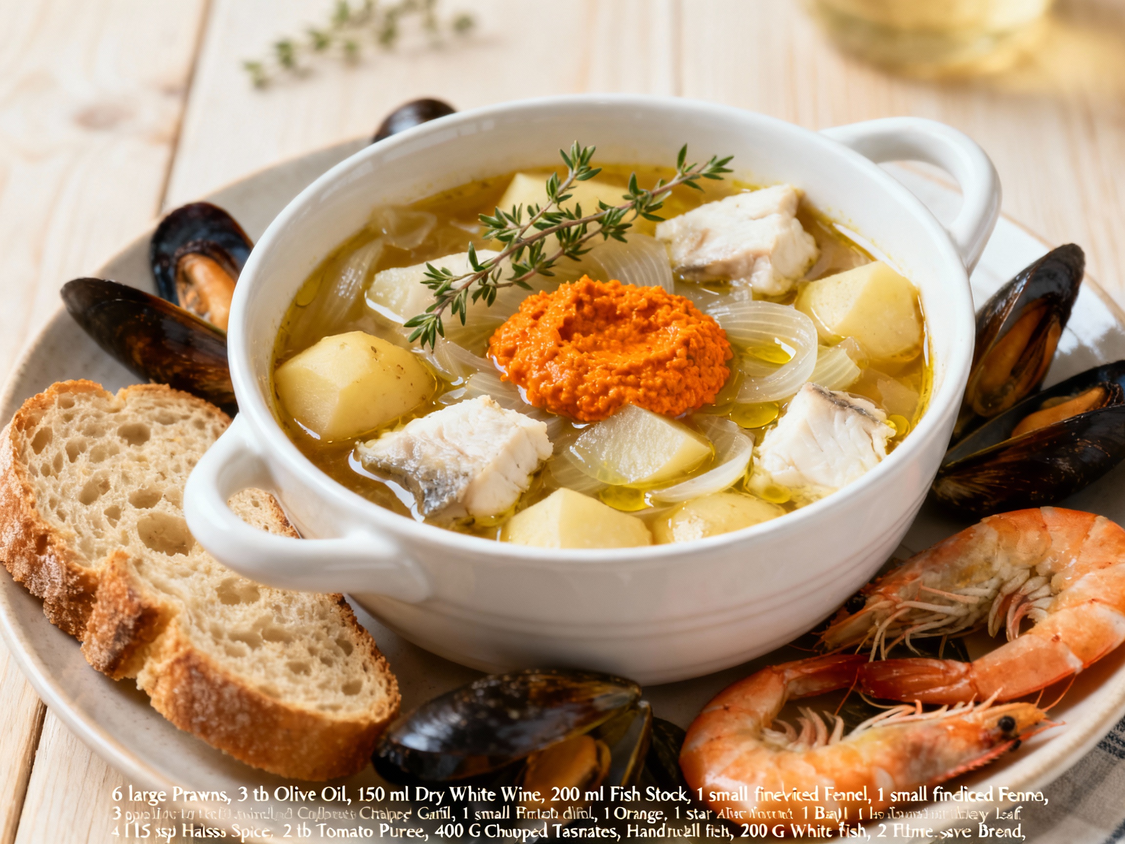 Fish Stew with Rouille