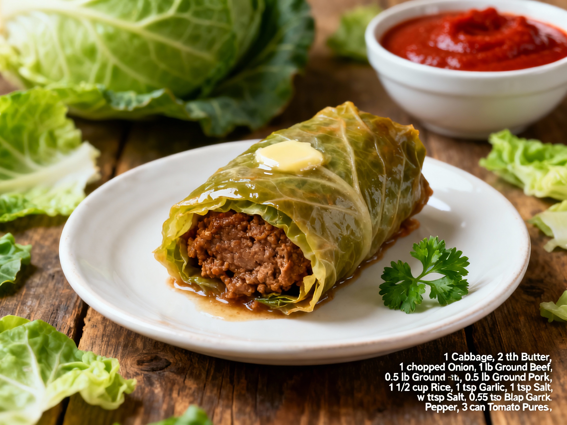 Golabki (cabbage roll)