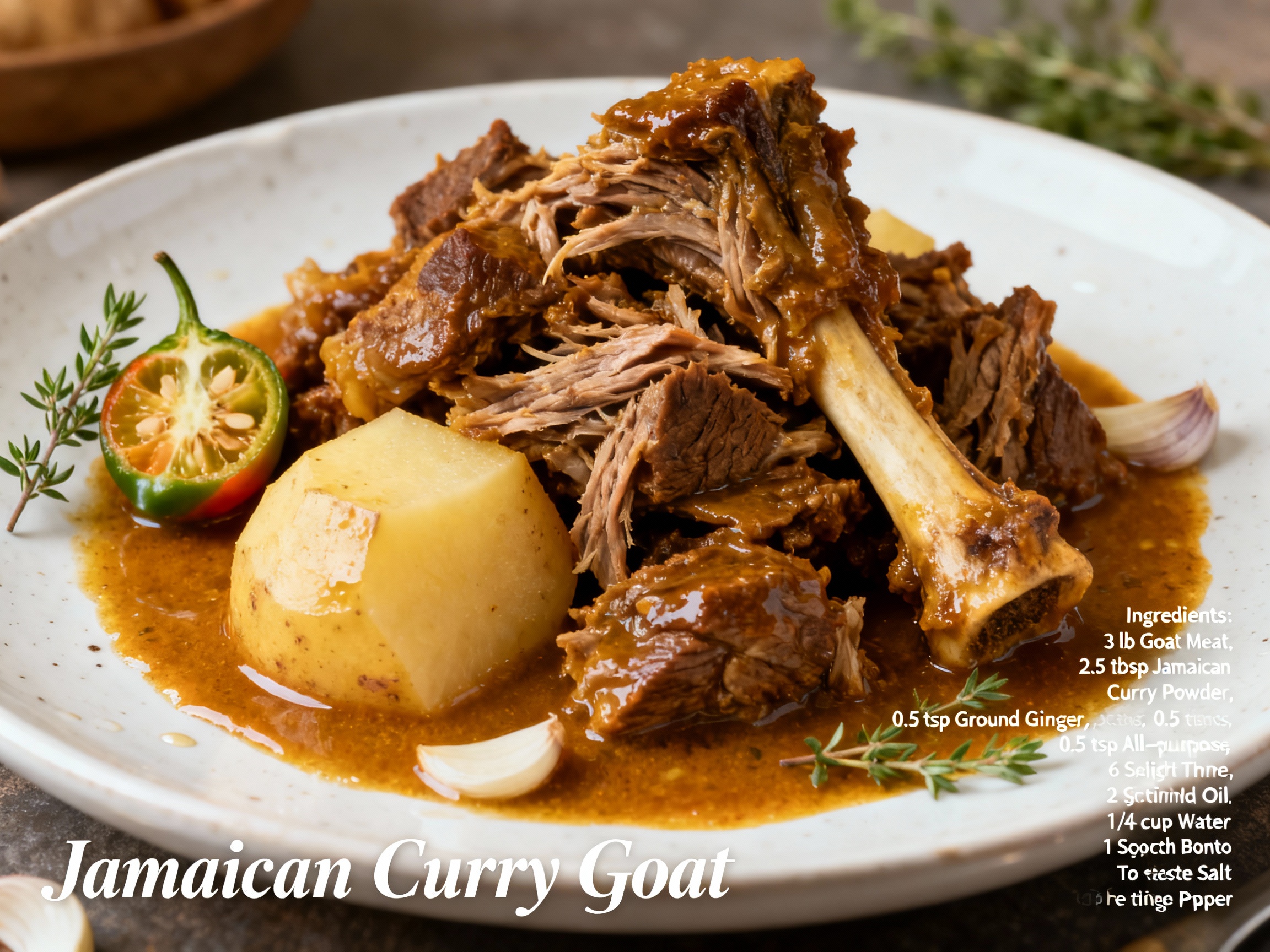 Jamaican Curry Goat