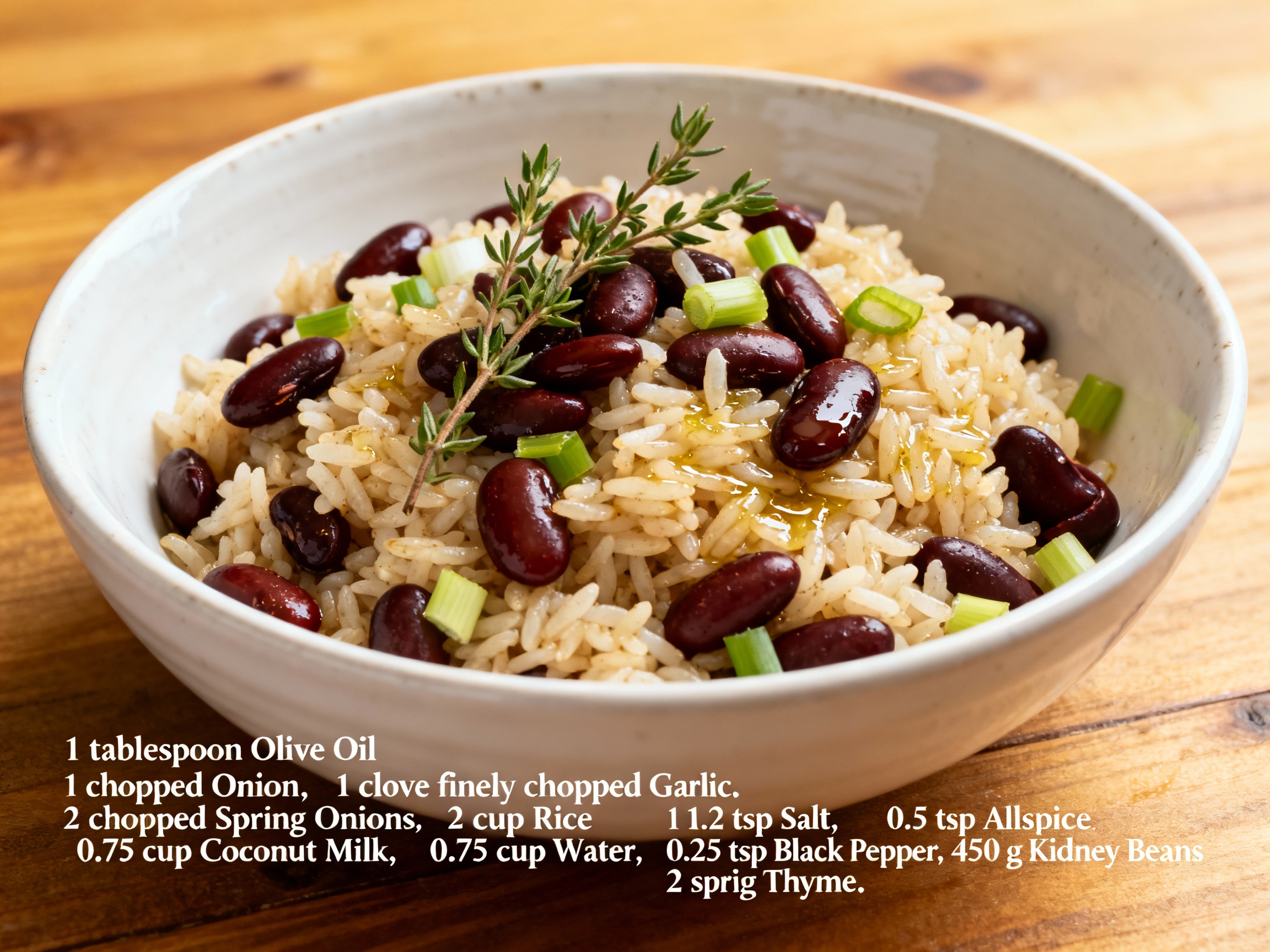 Jamaican Instant Pot Rice and Beans