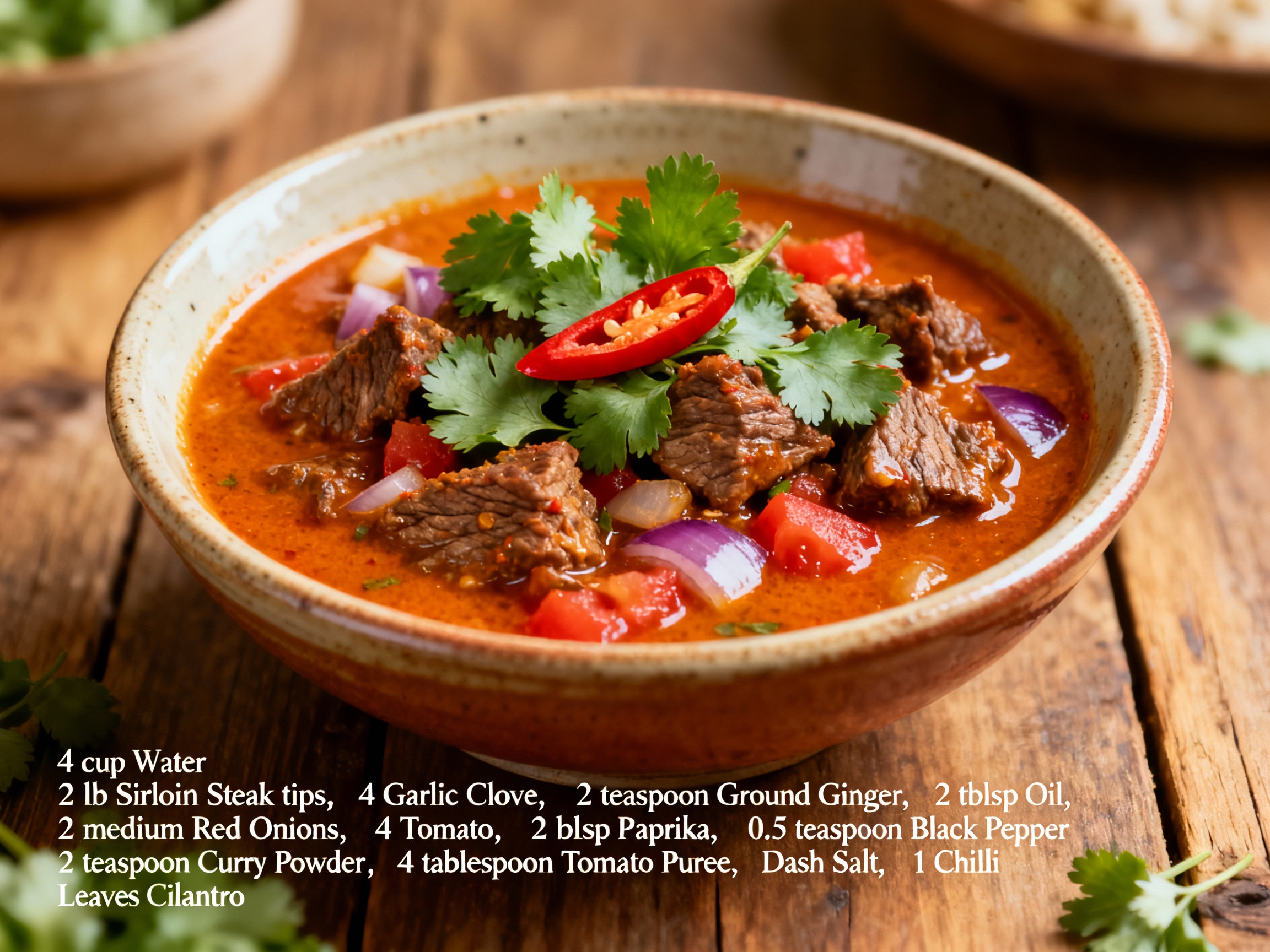 Kenyan Beef Curry