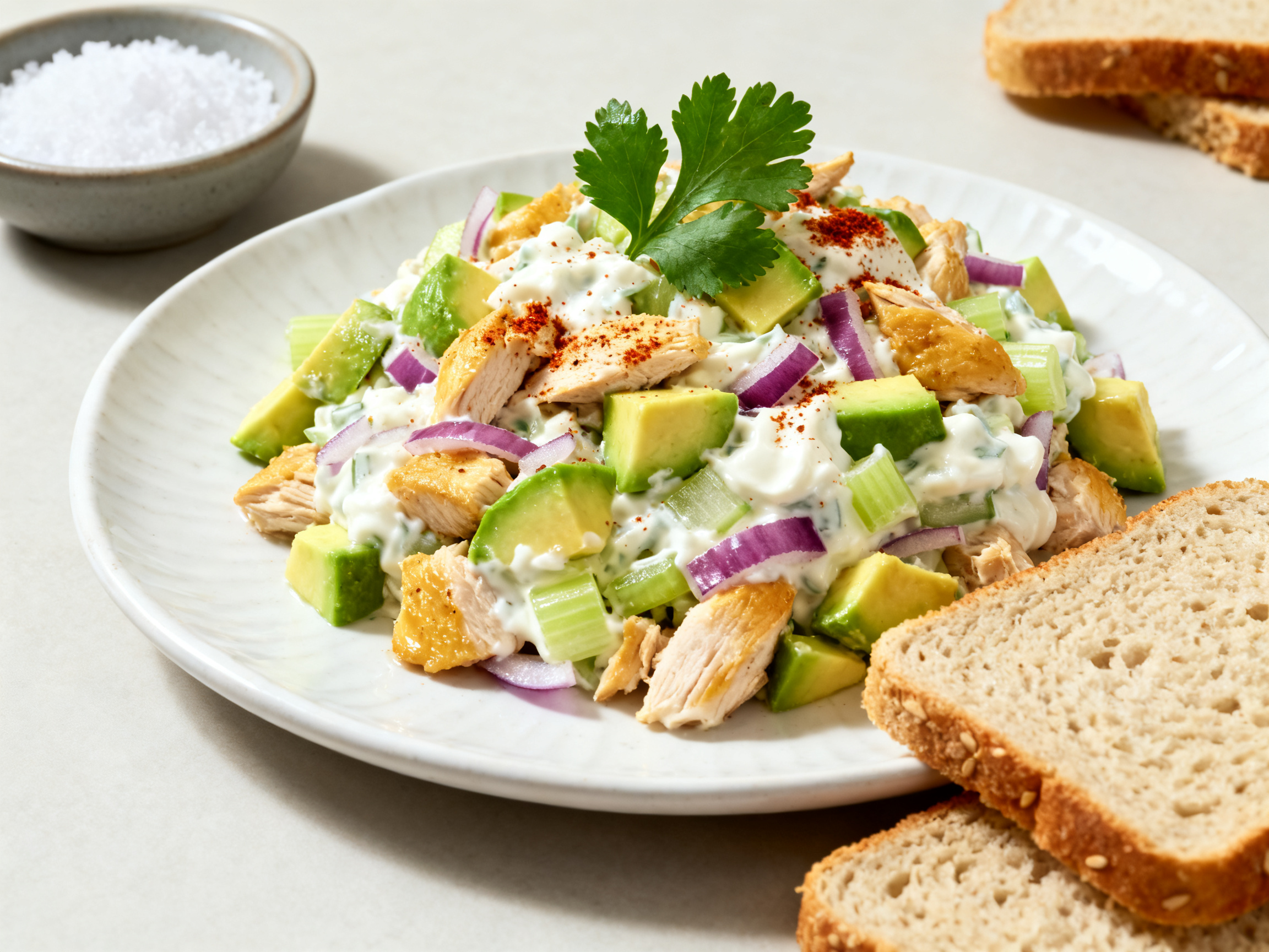Low-Carb Avocado Chicken Salad