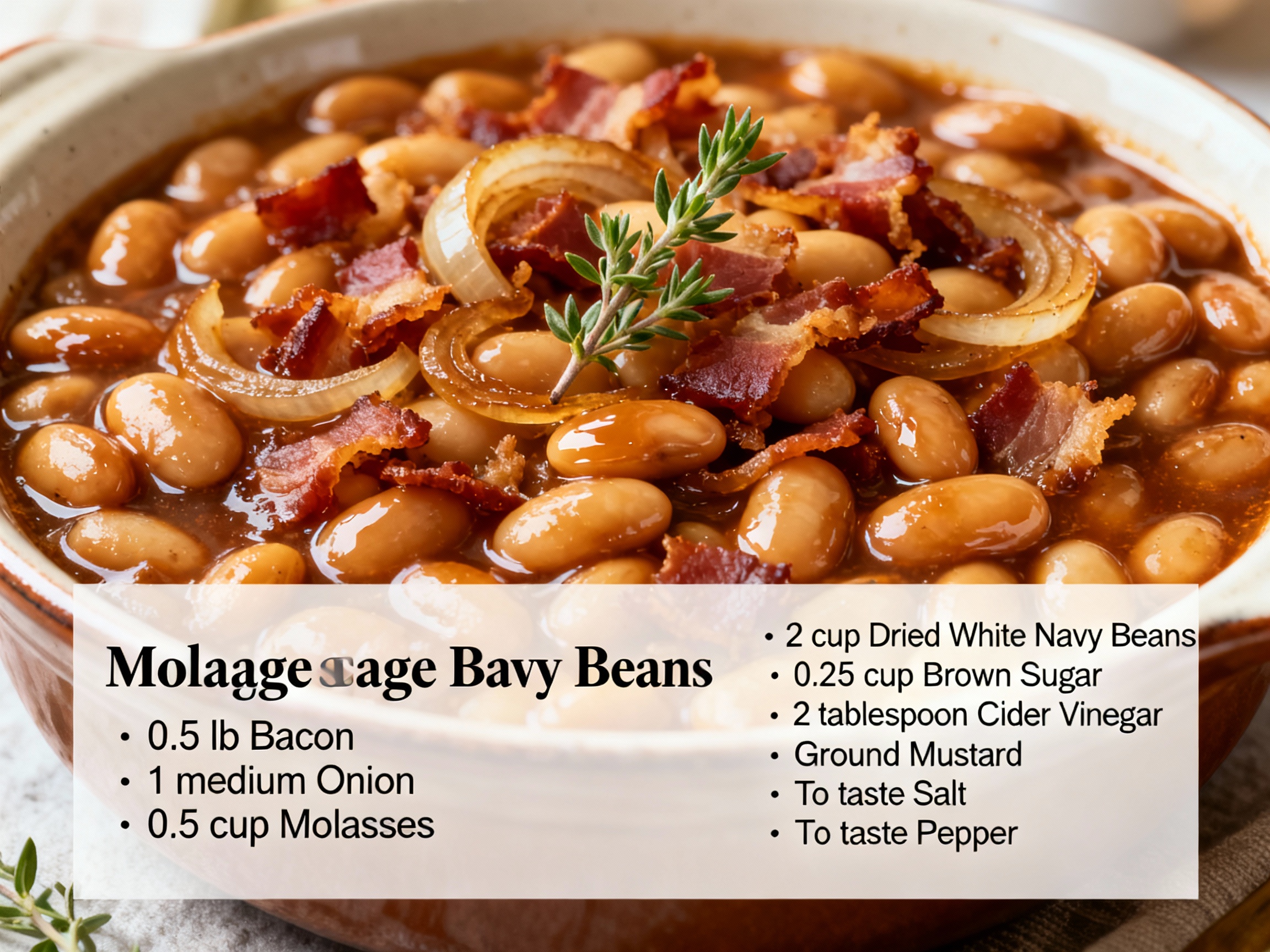 Molasses Baked Beans