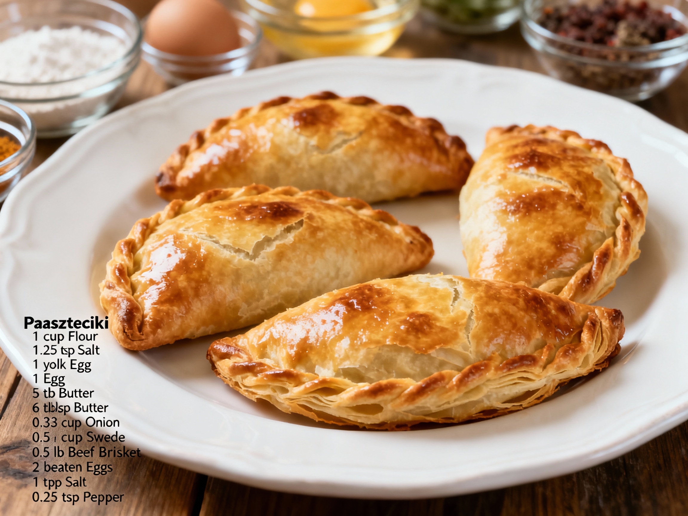 Paszteciki (Polish Pasties)