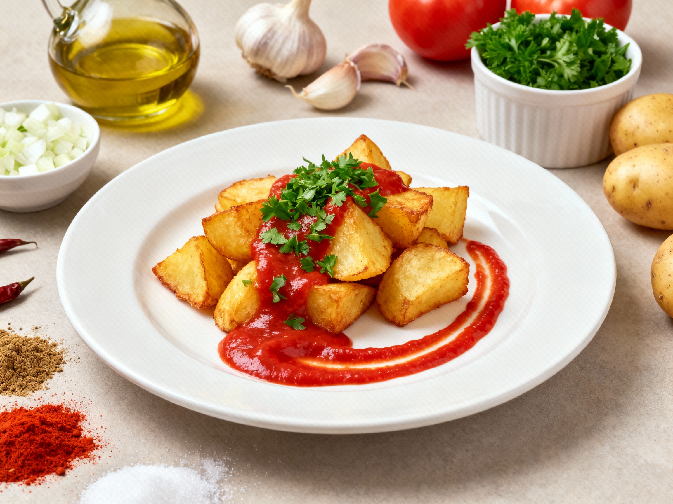 Patatas bravas