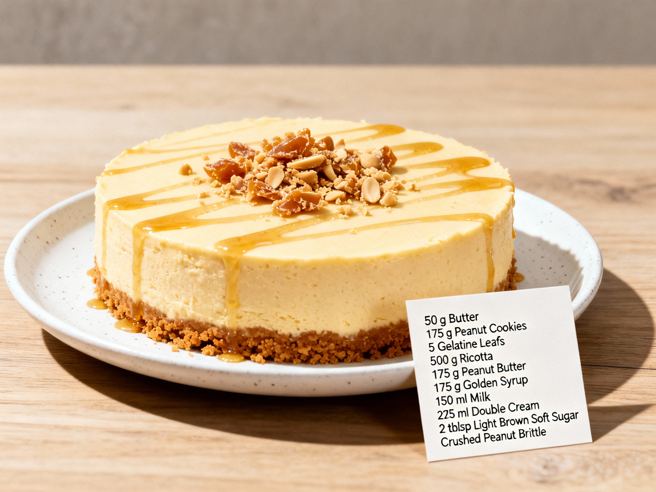 Peanut Butter Cheesecake