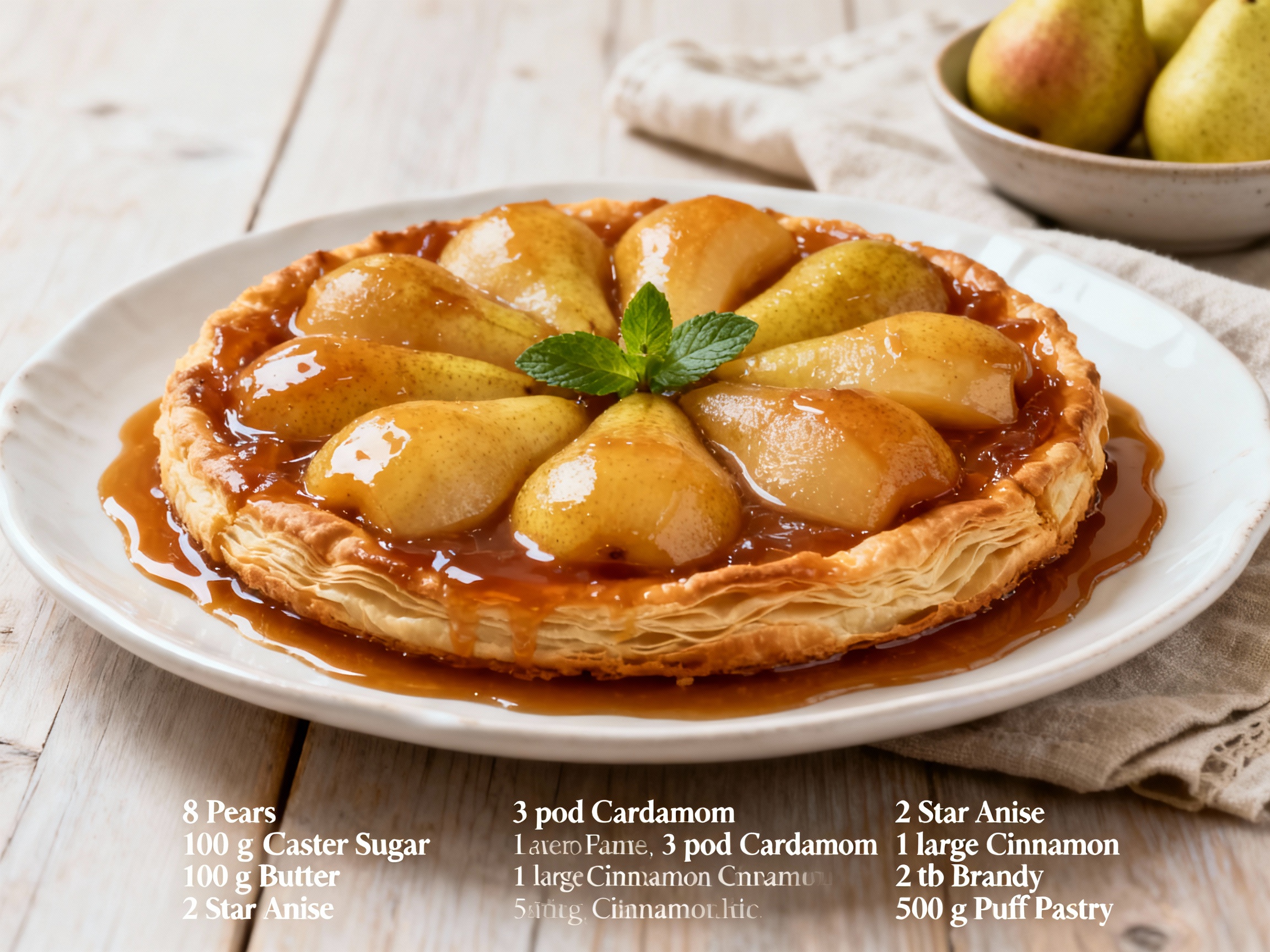 Pear Tarte Tatin