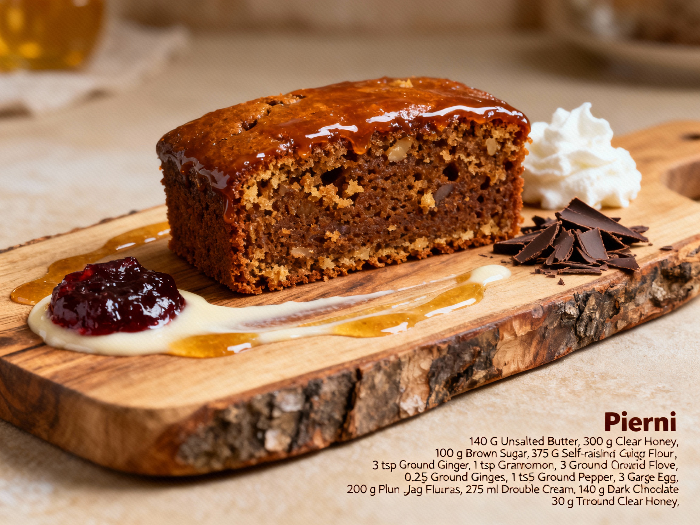 Piernik (Polish gingerbread)