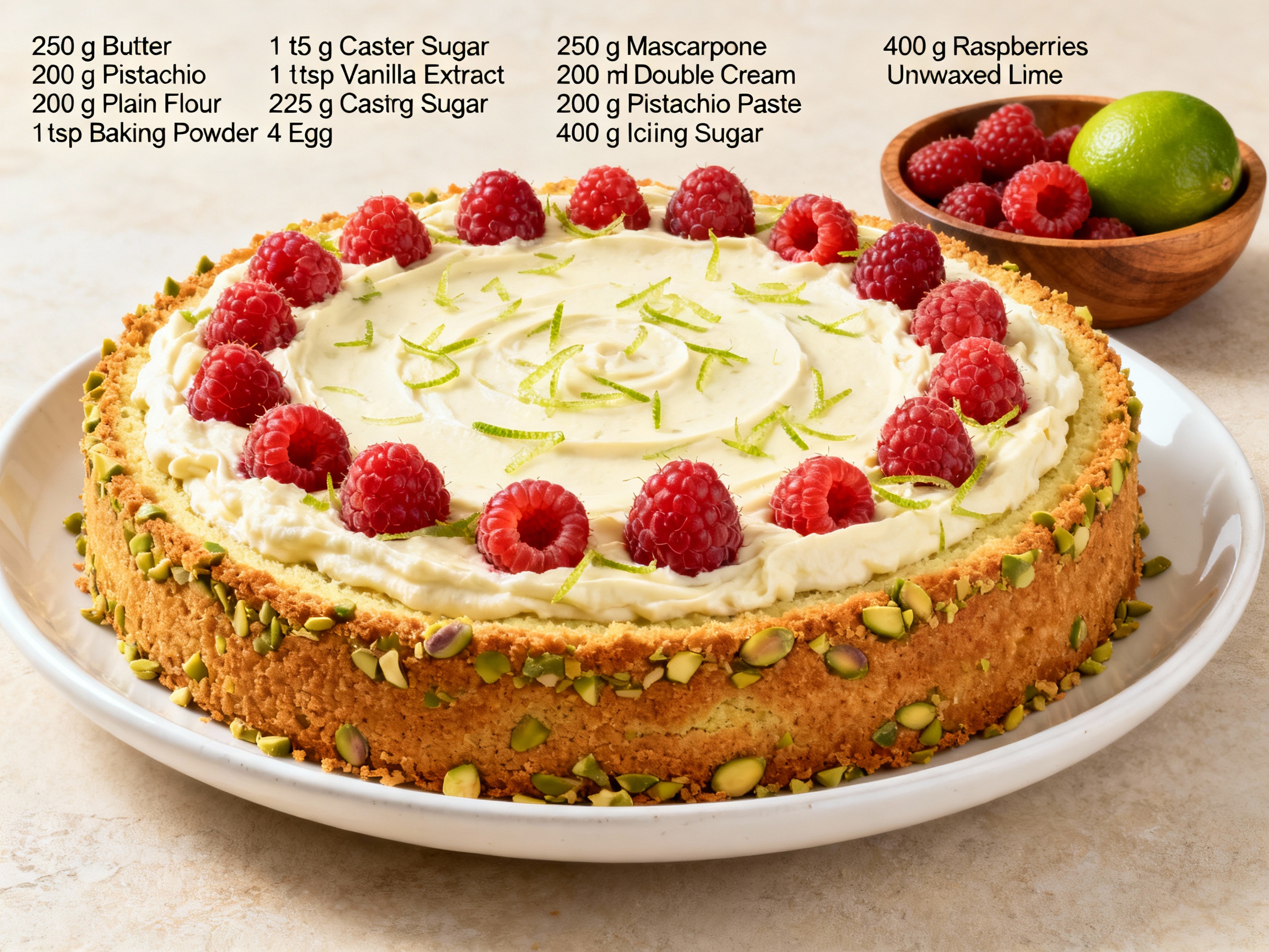 Pistachio cake