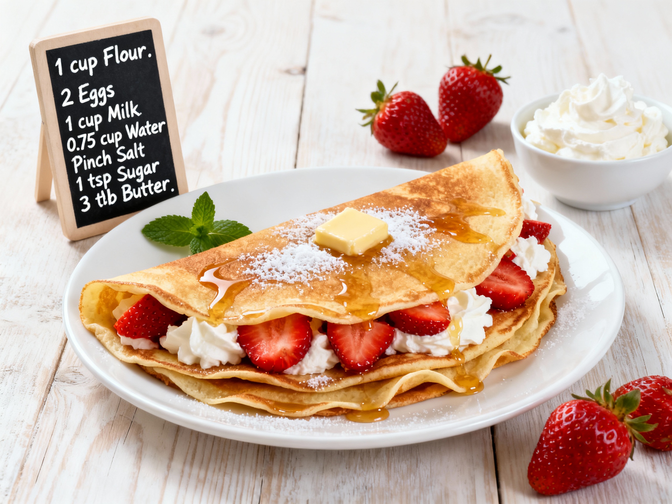 Polskie Nalesniki (Polish Pancakes)