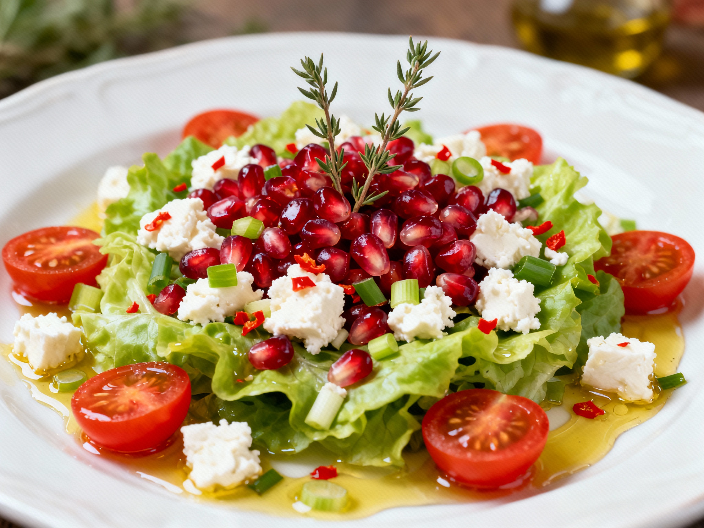 Pomegranate salad