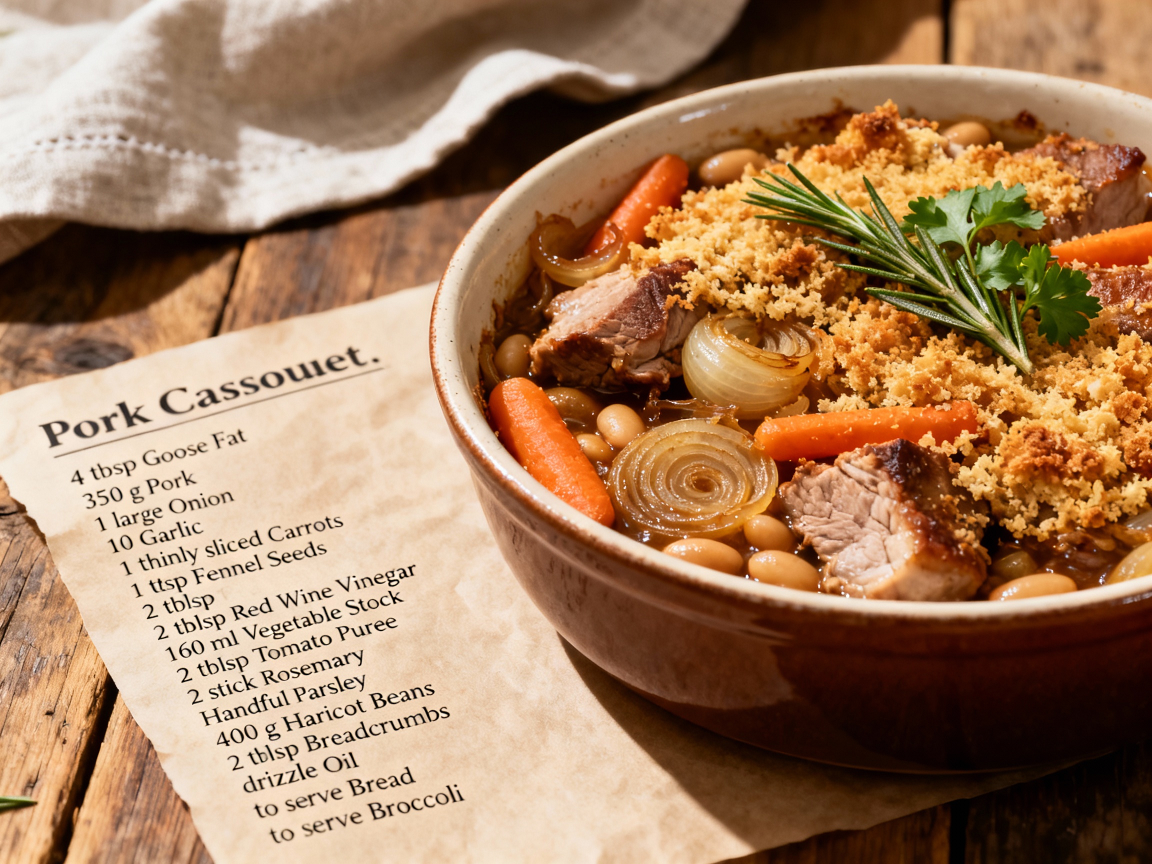 Pork Cassoulet