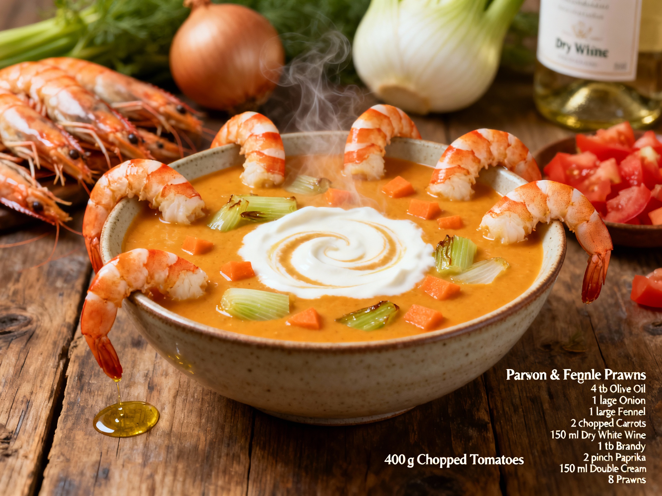 Prawn & Fennel Bisque