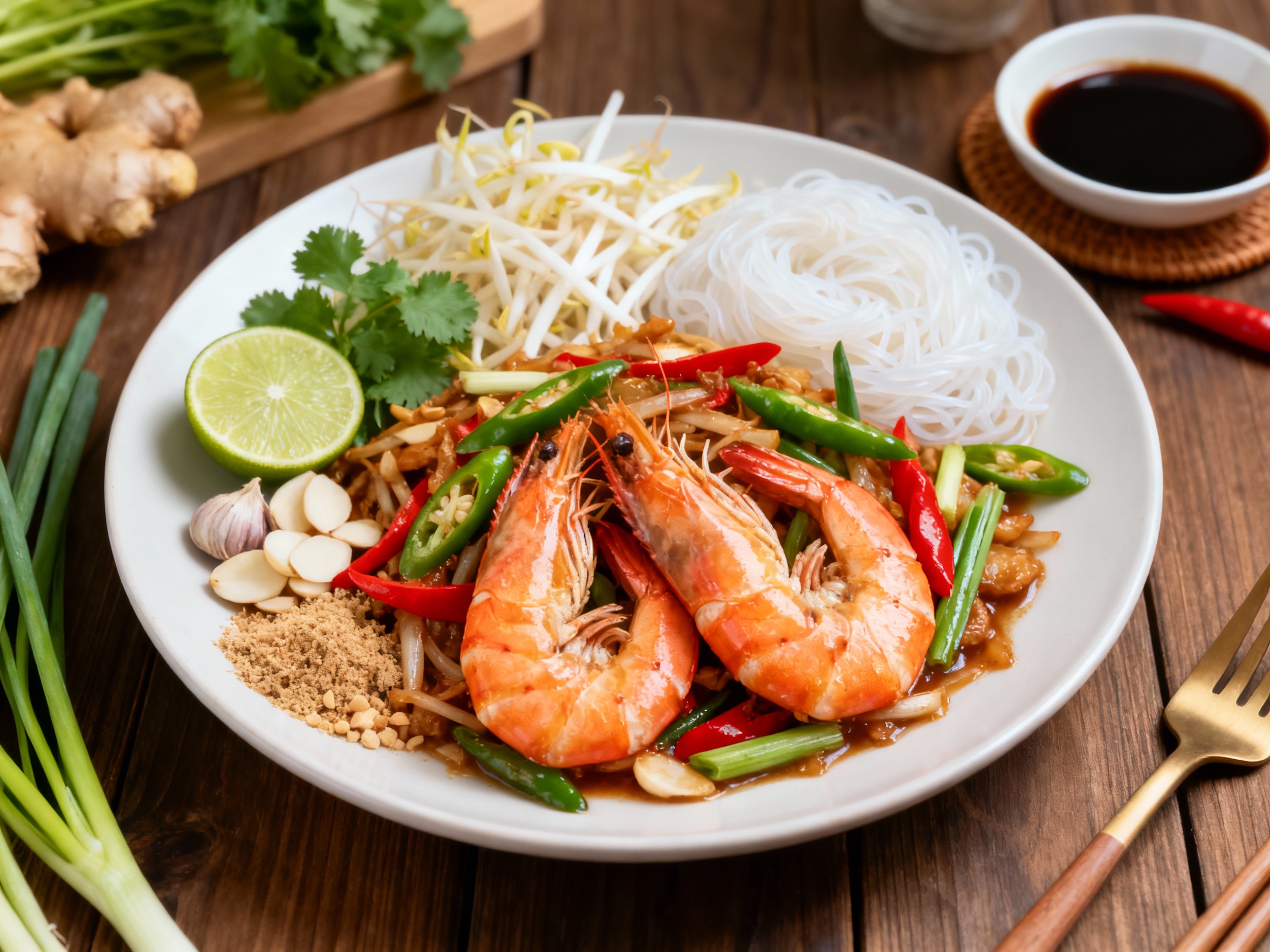 Prawn stir-fry
