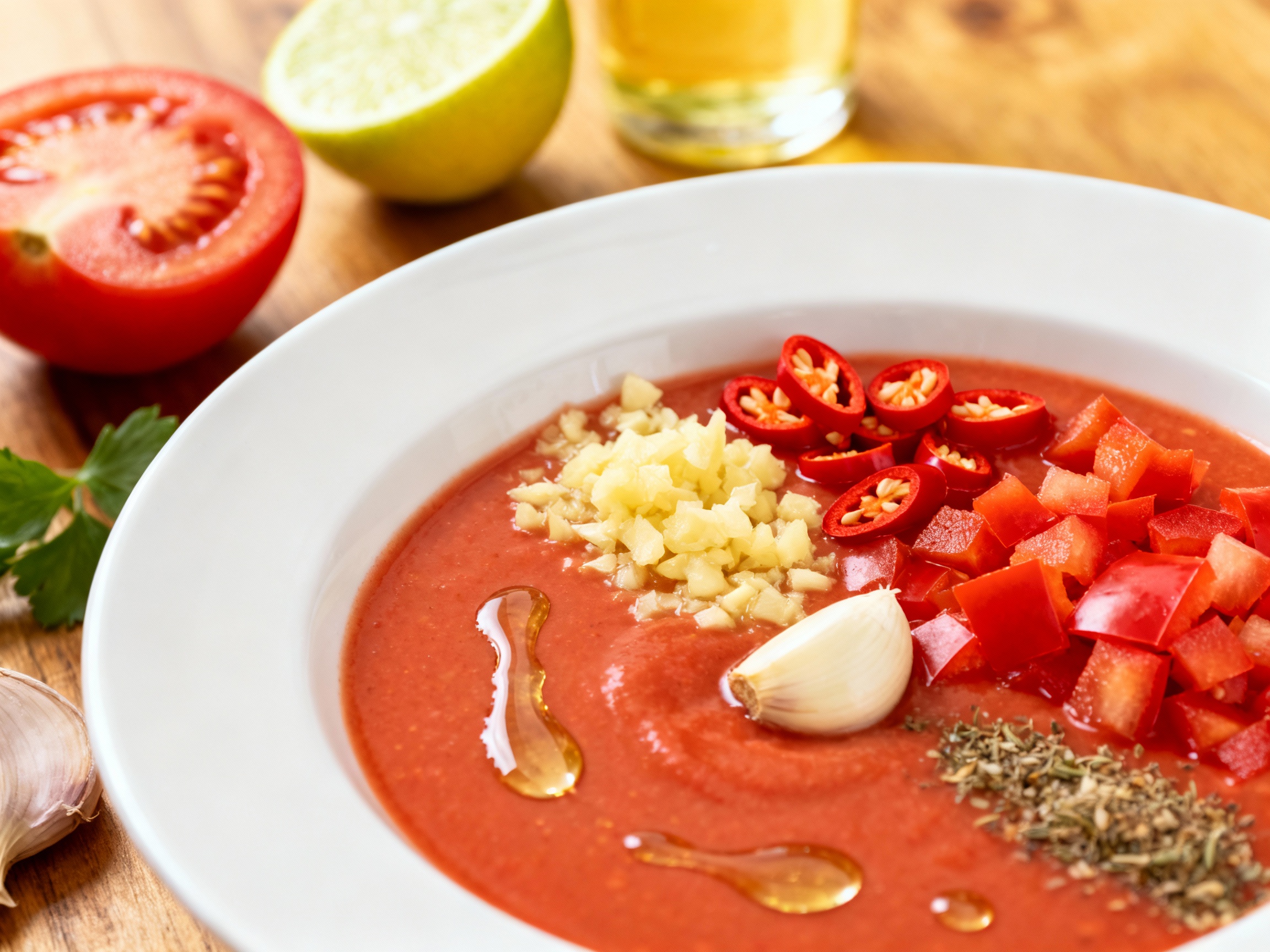 Quick gazpacho