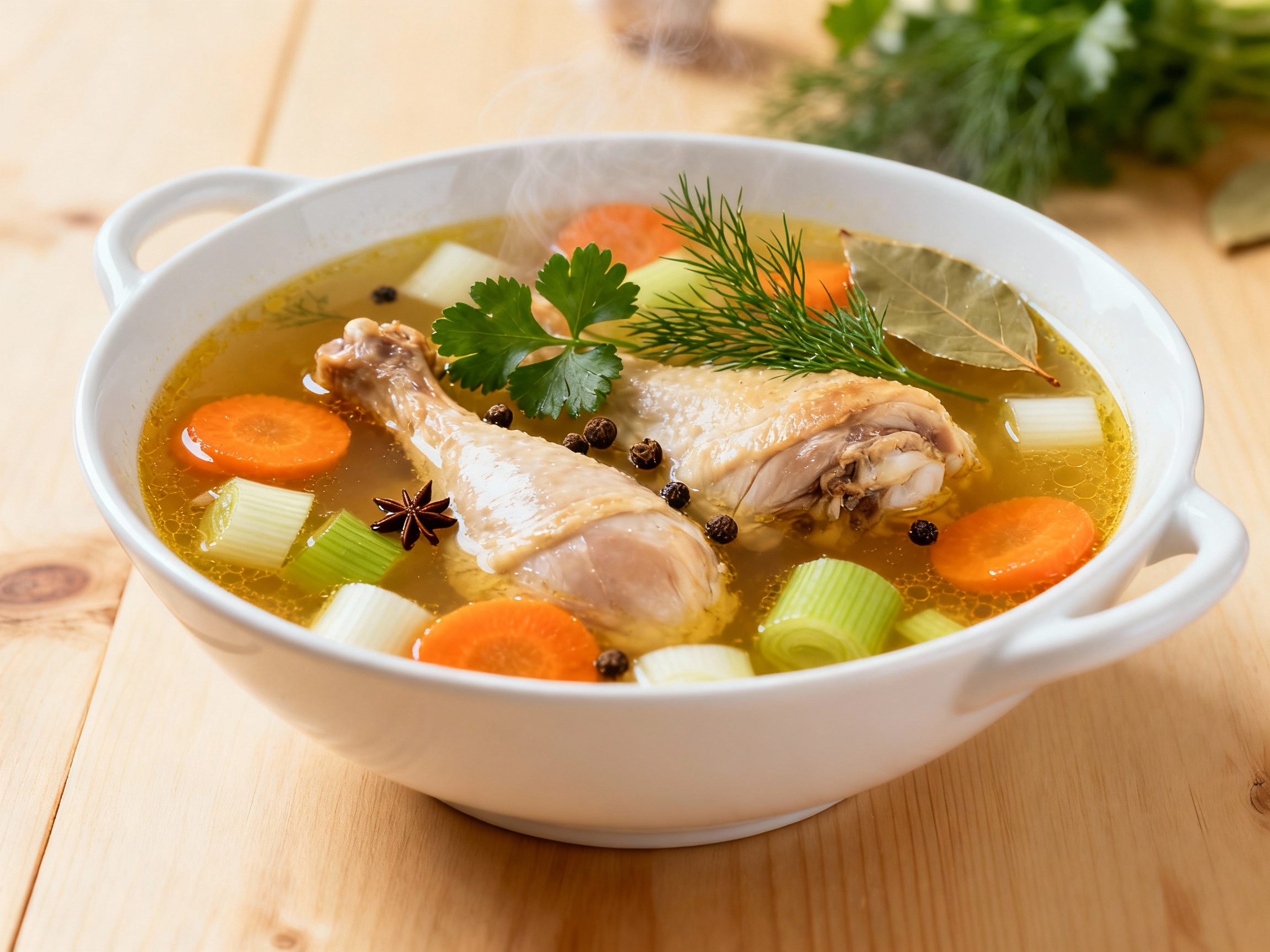 Rosol (Polish Chicken Soup)