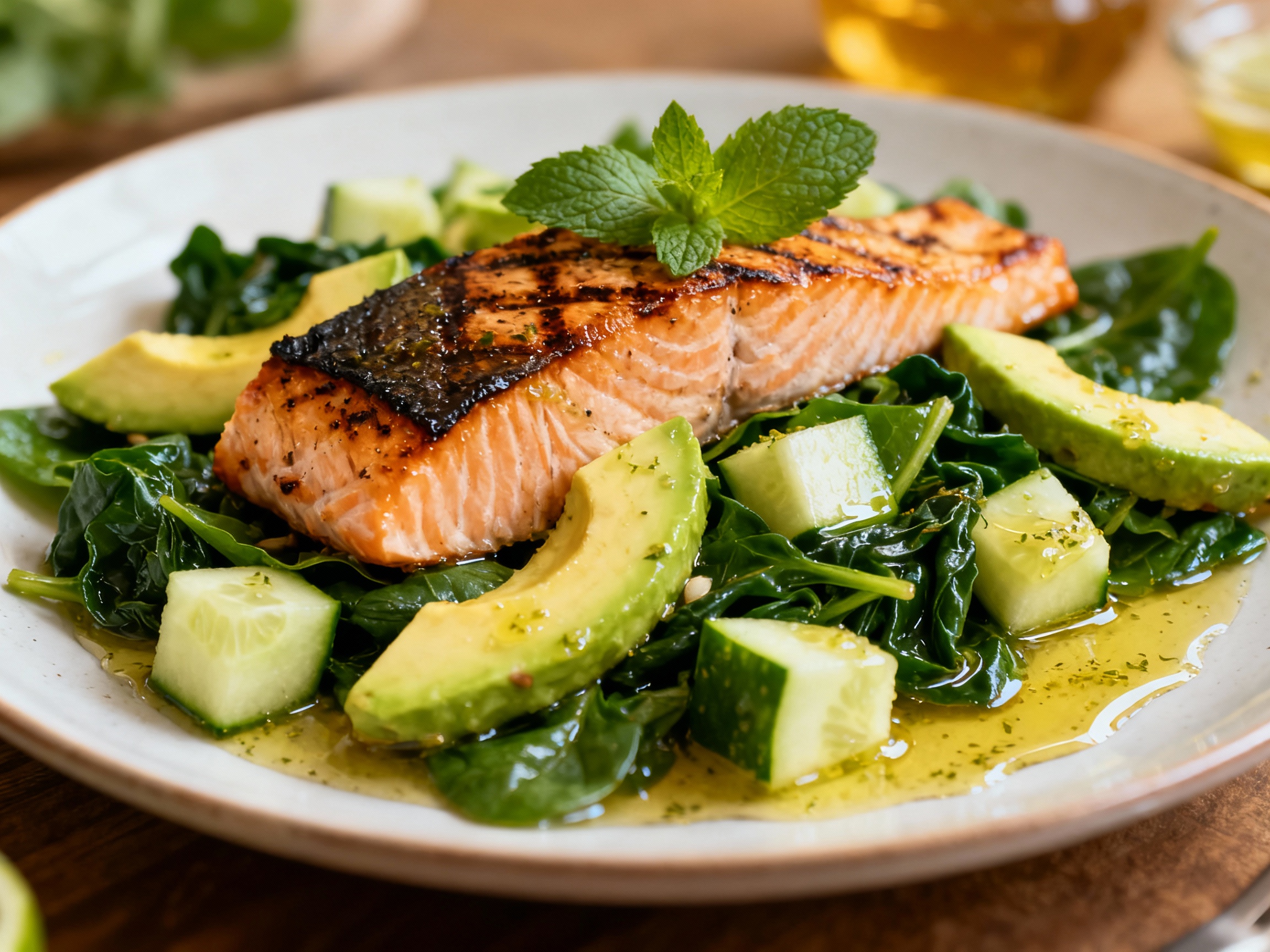 Salmon Avocado Salad