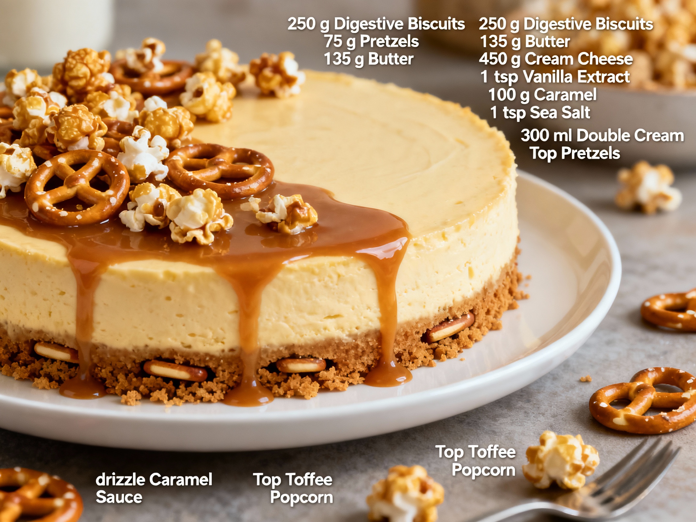Salted Caramel Cheescake