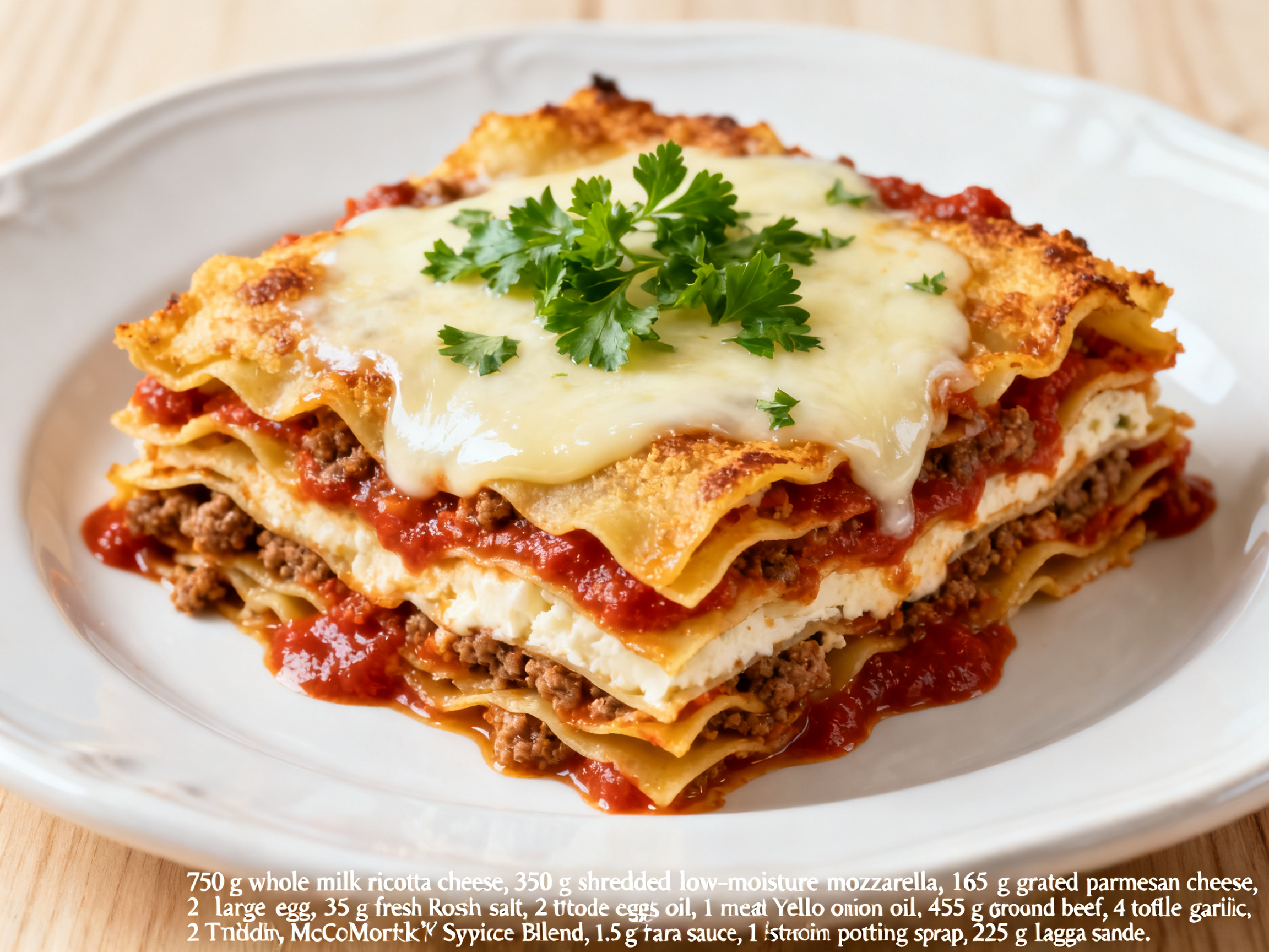 Savory Lasagna