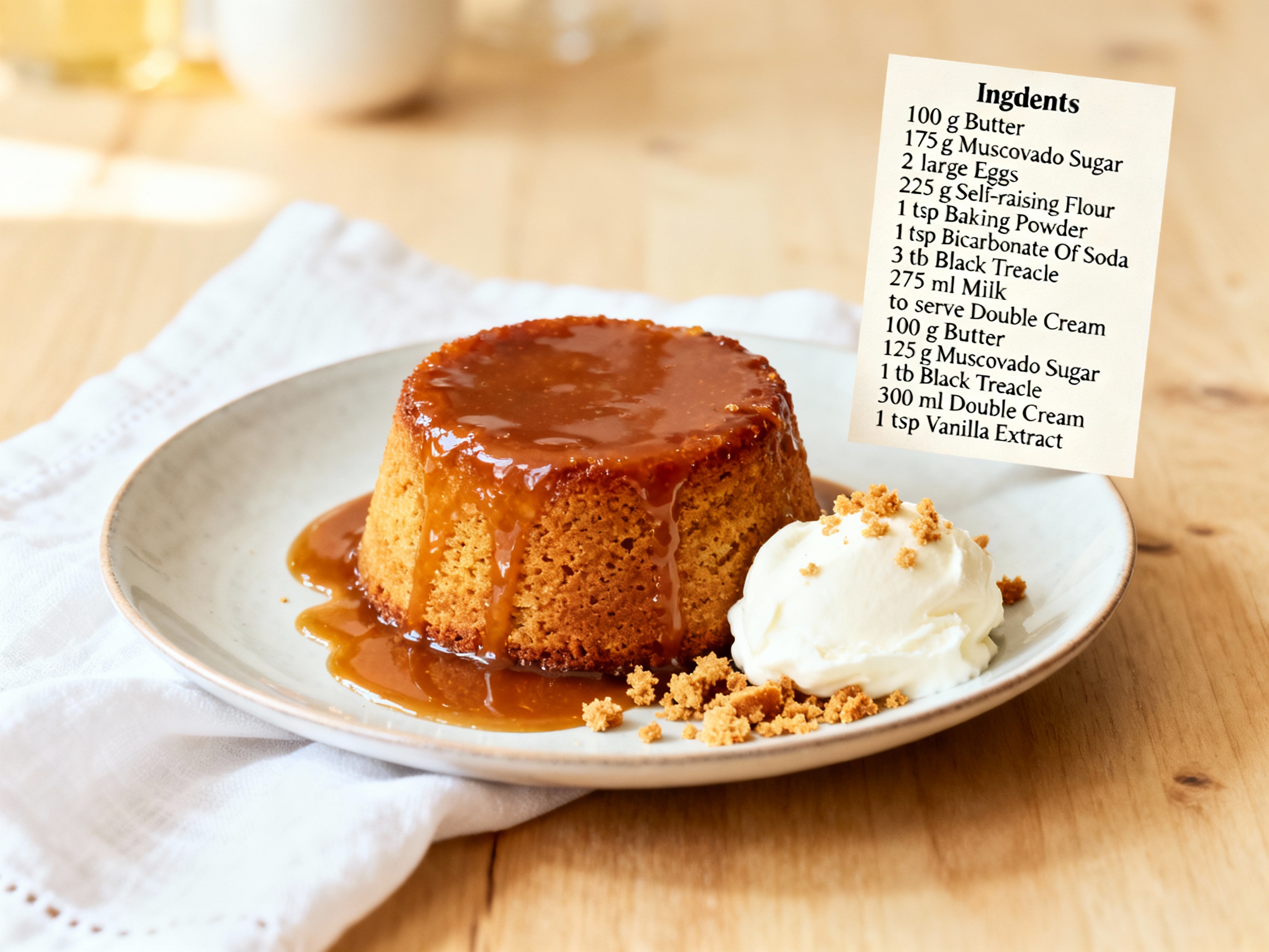 Sticky Toffee Pudding