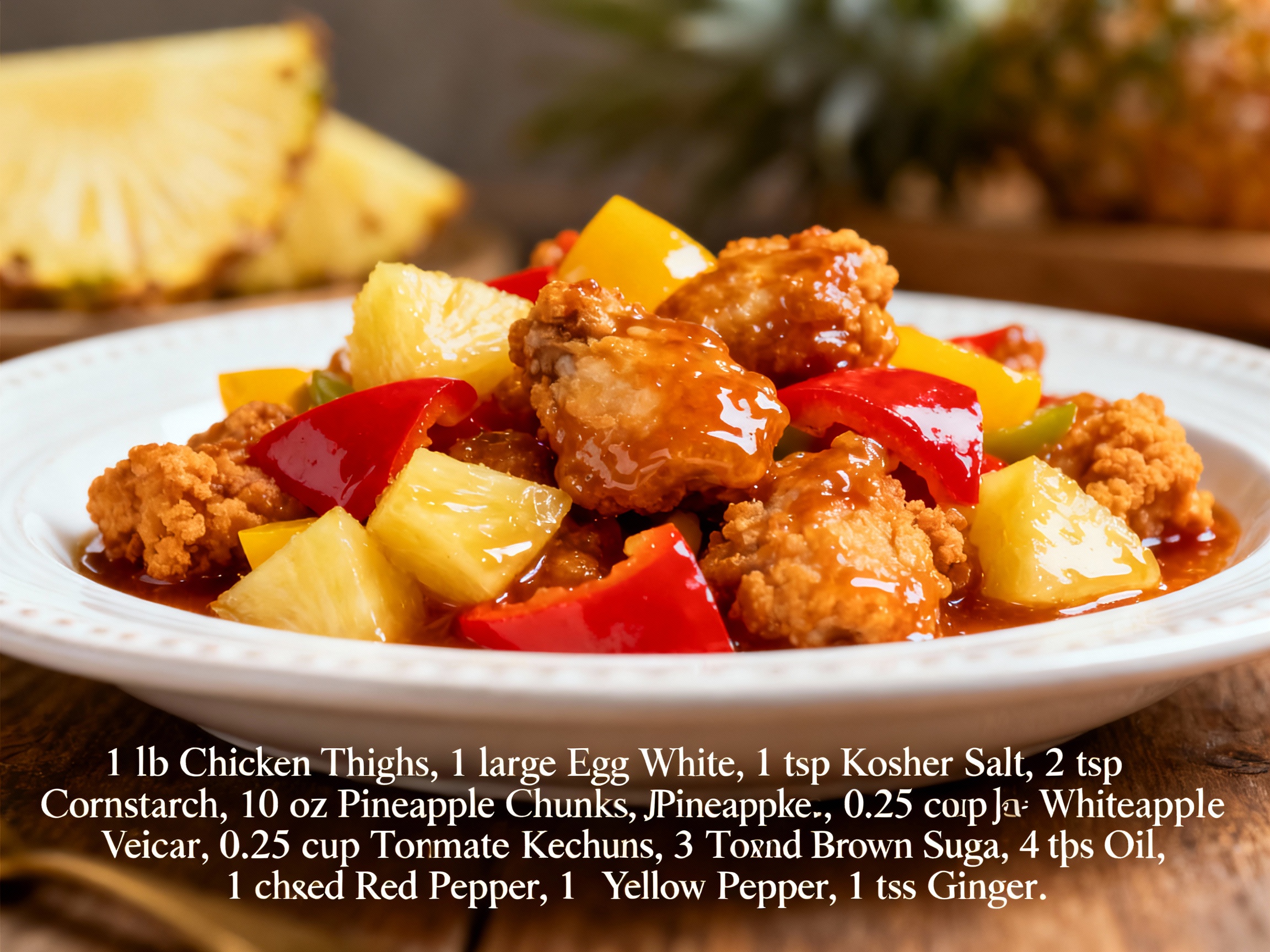 Sweet and Sour Chicken