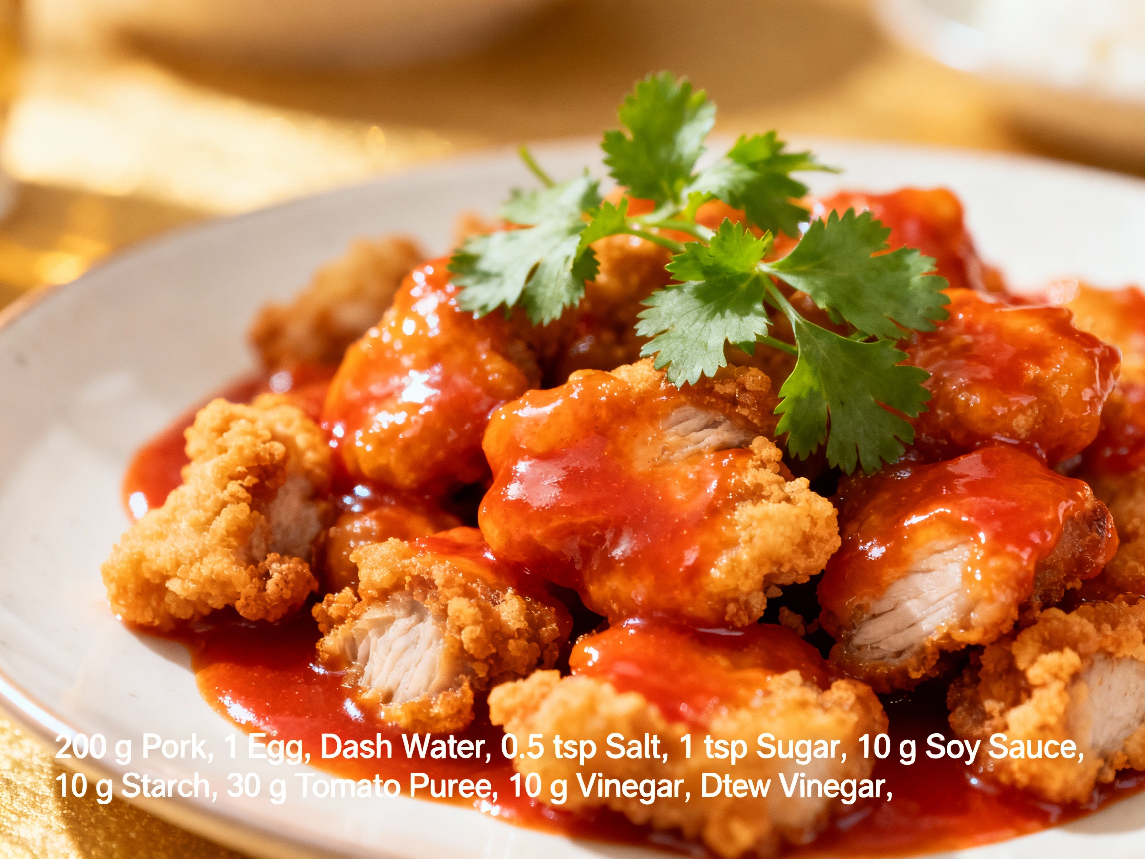Sweet and Sour Pork