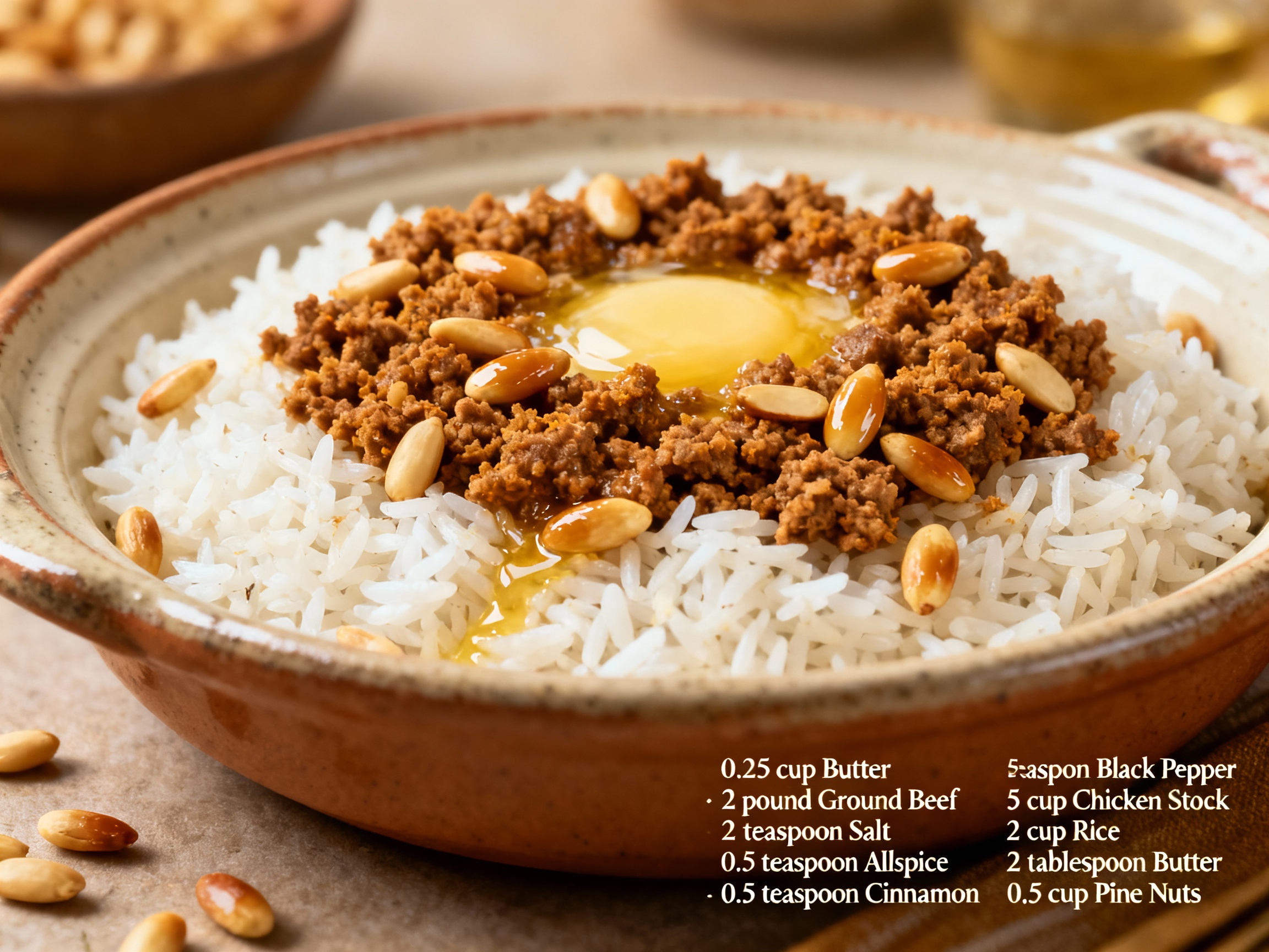 Syrian Rice with Meat