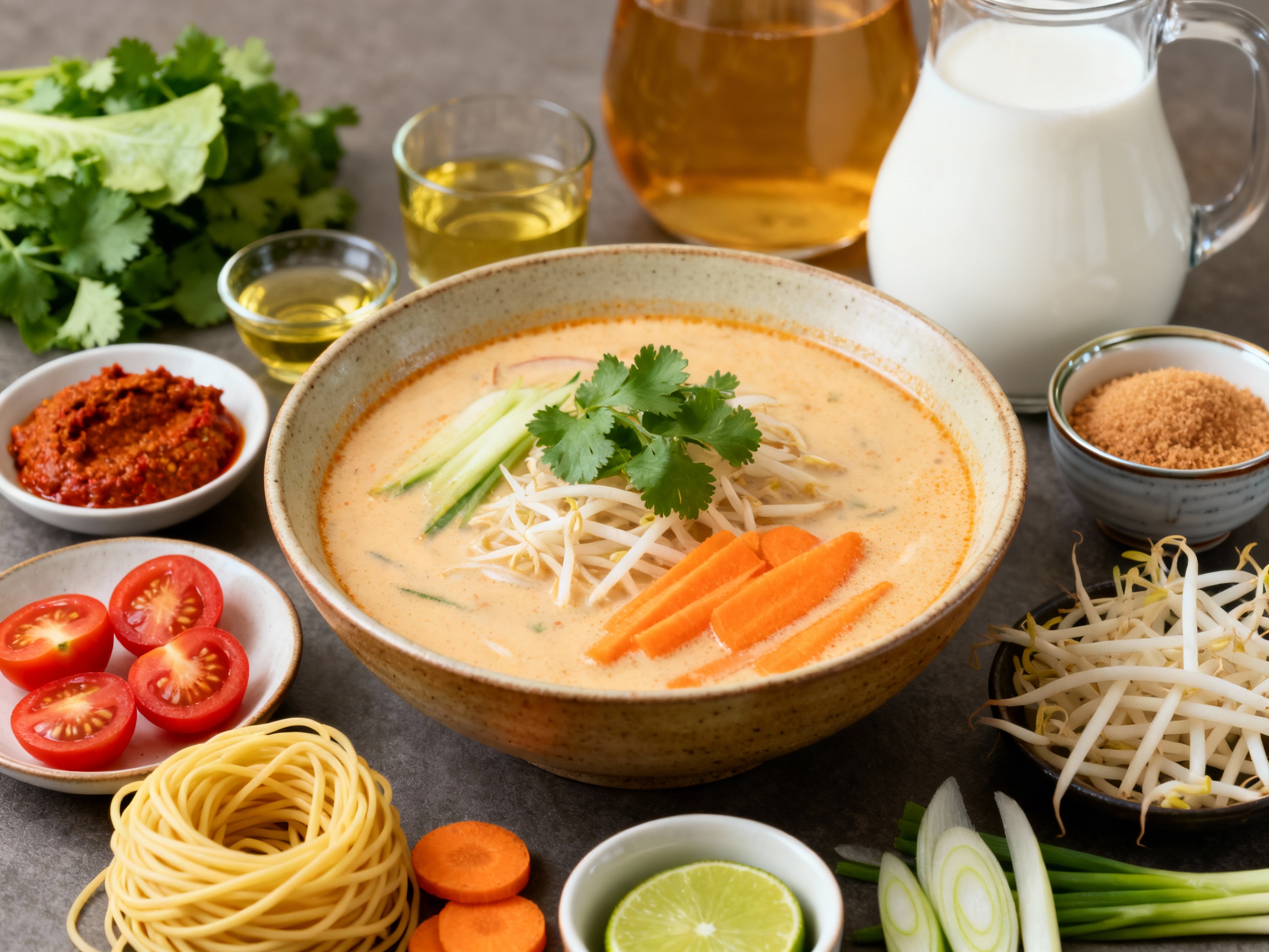 Thai coconut & veg broth