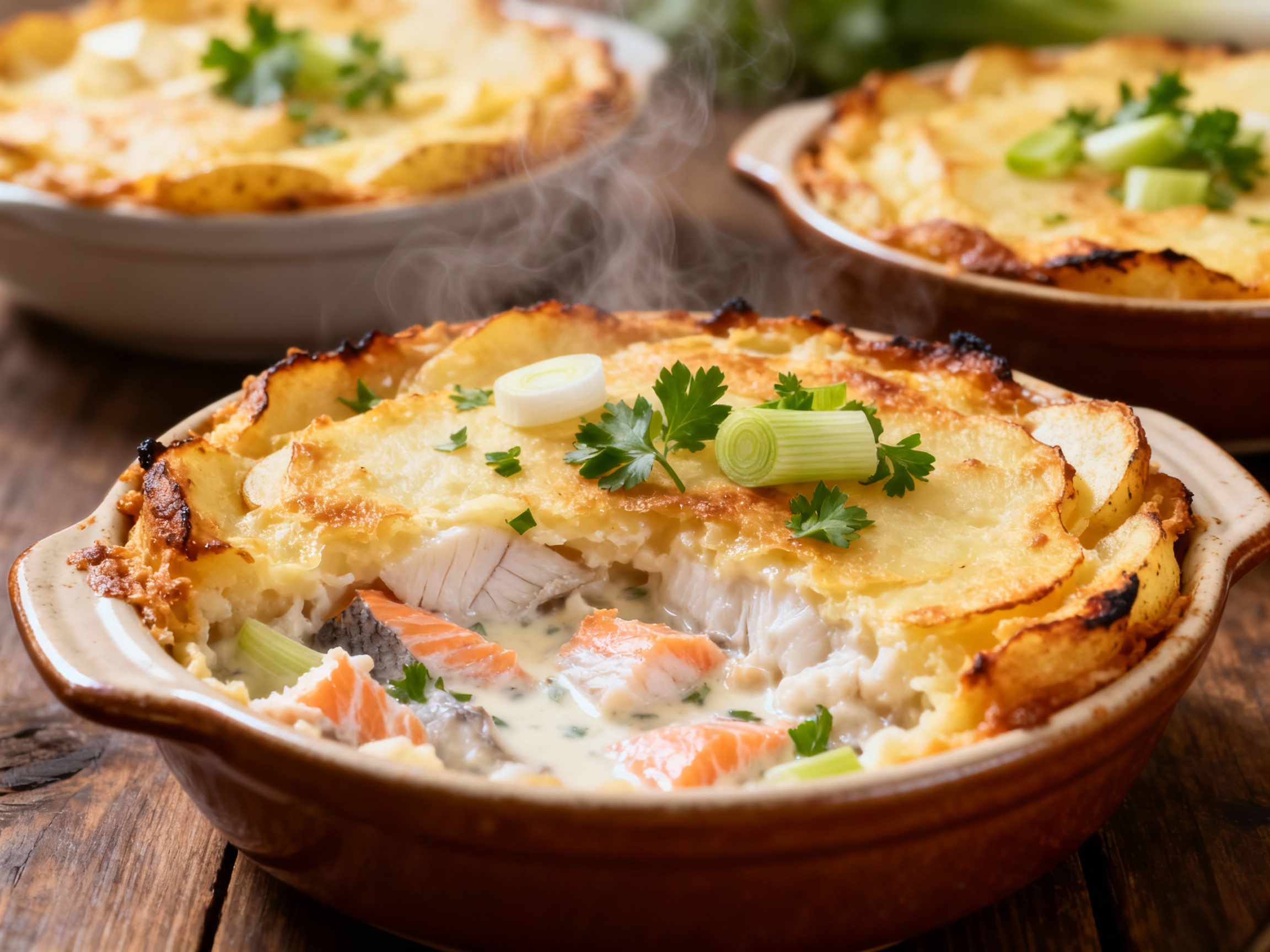 Three Fish Pie