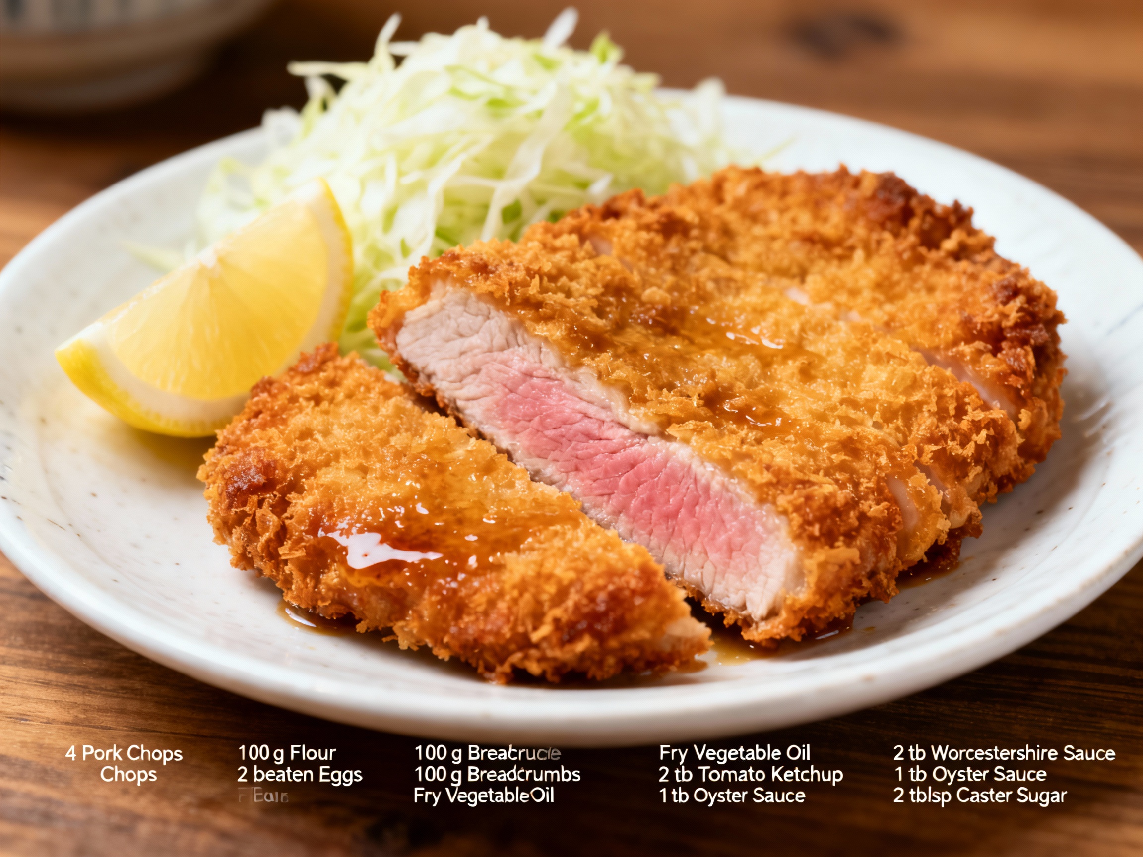 Tonkatsu pork