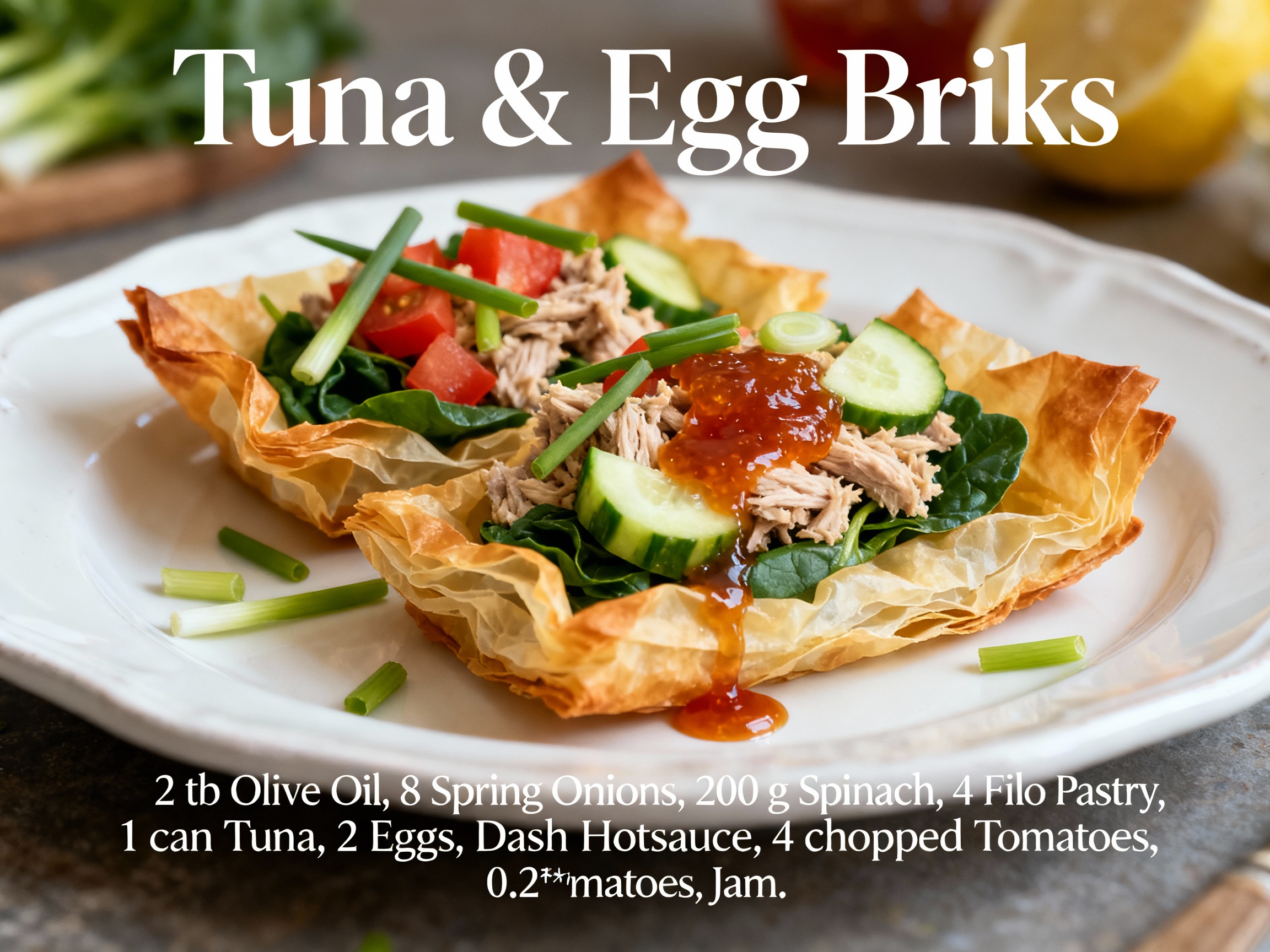 Tuna and Egg Briks