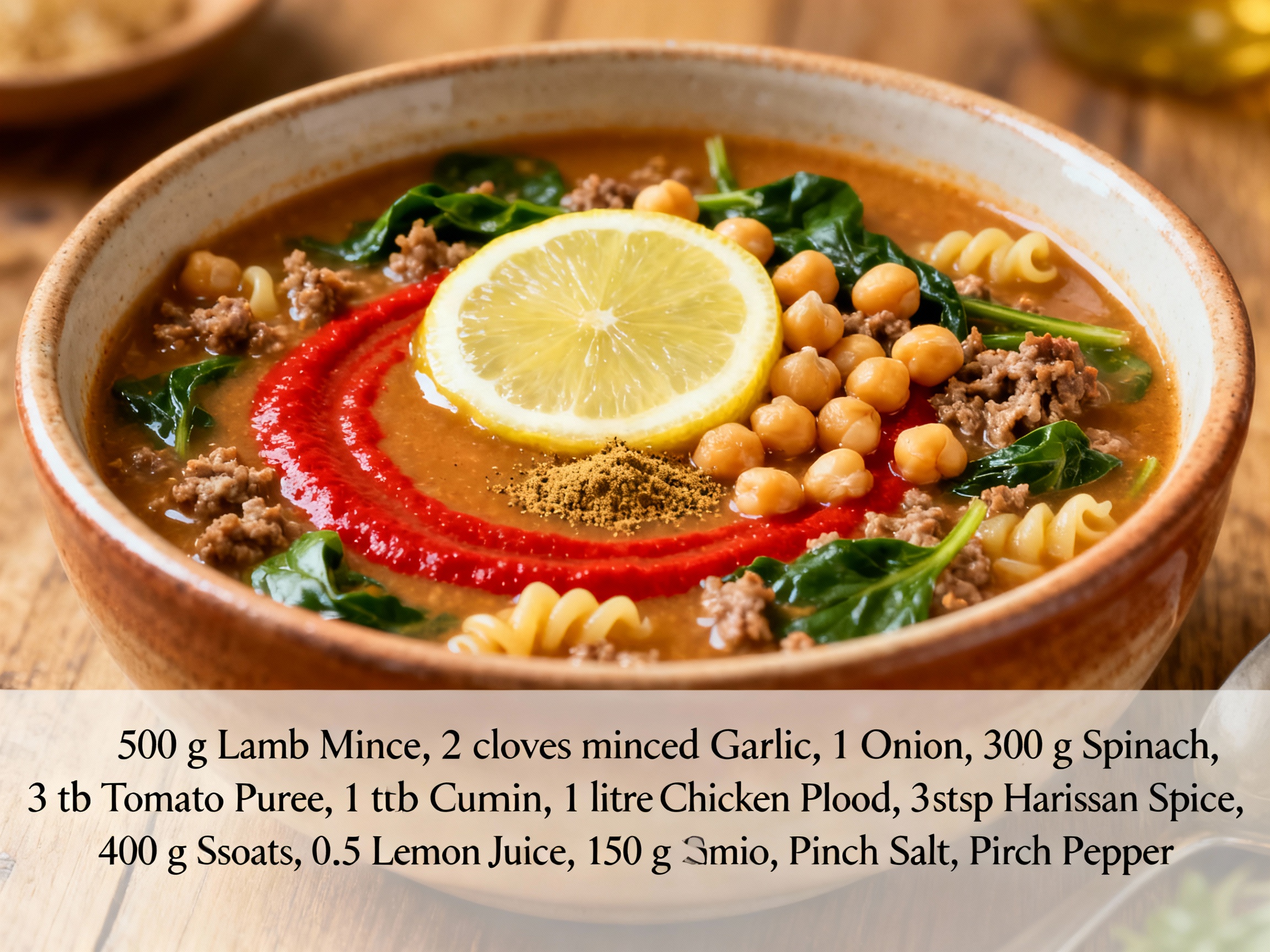 Tunisian Lamb Soup