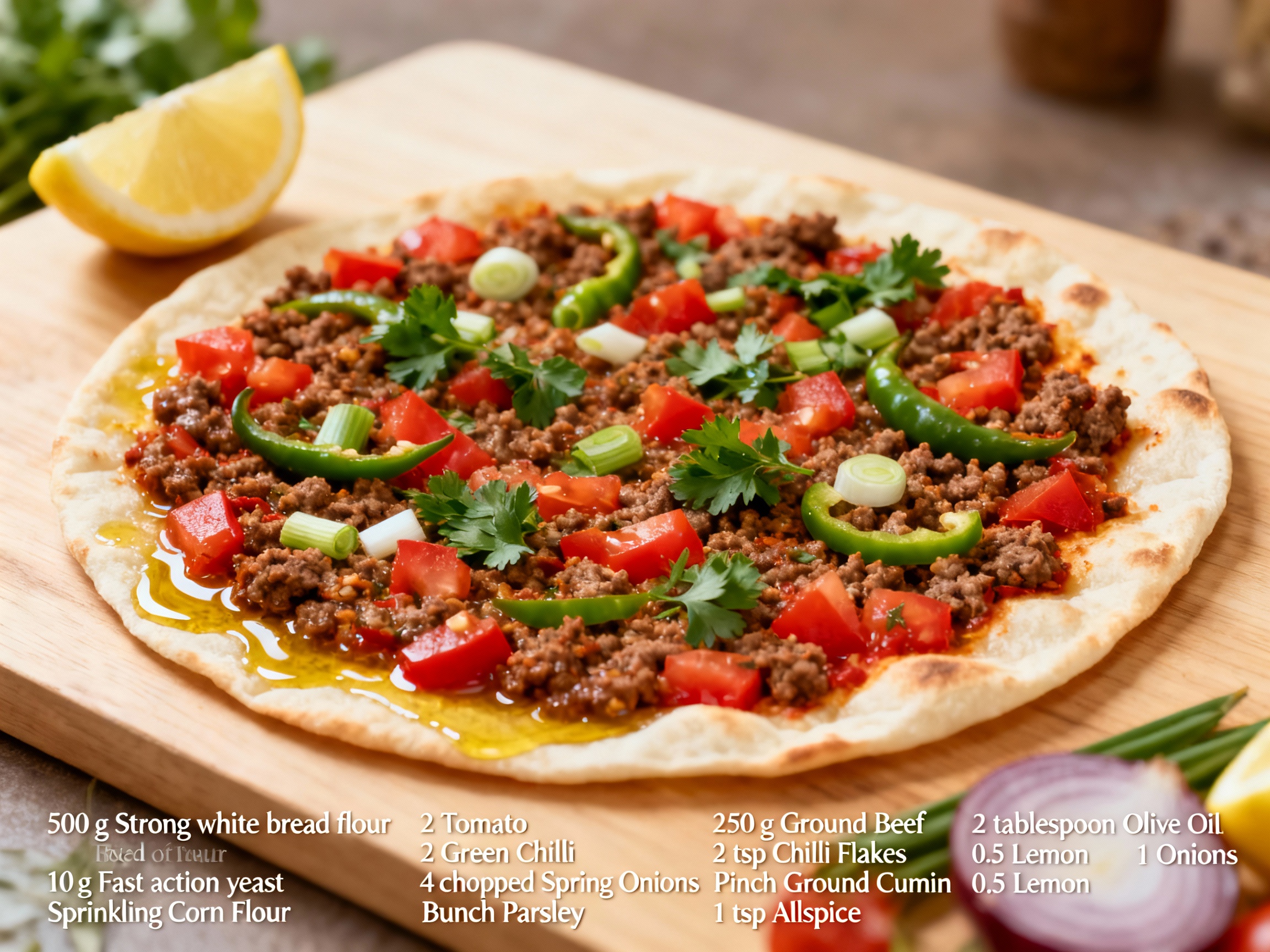 Turkish lahmacun