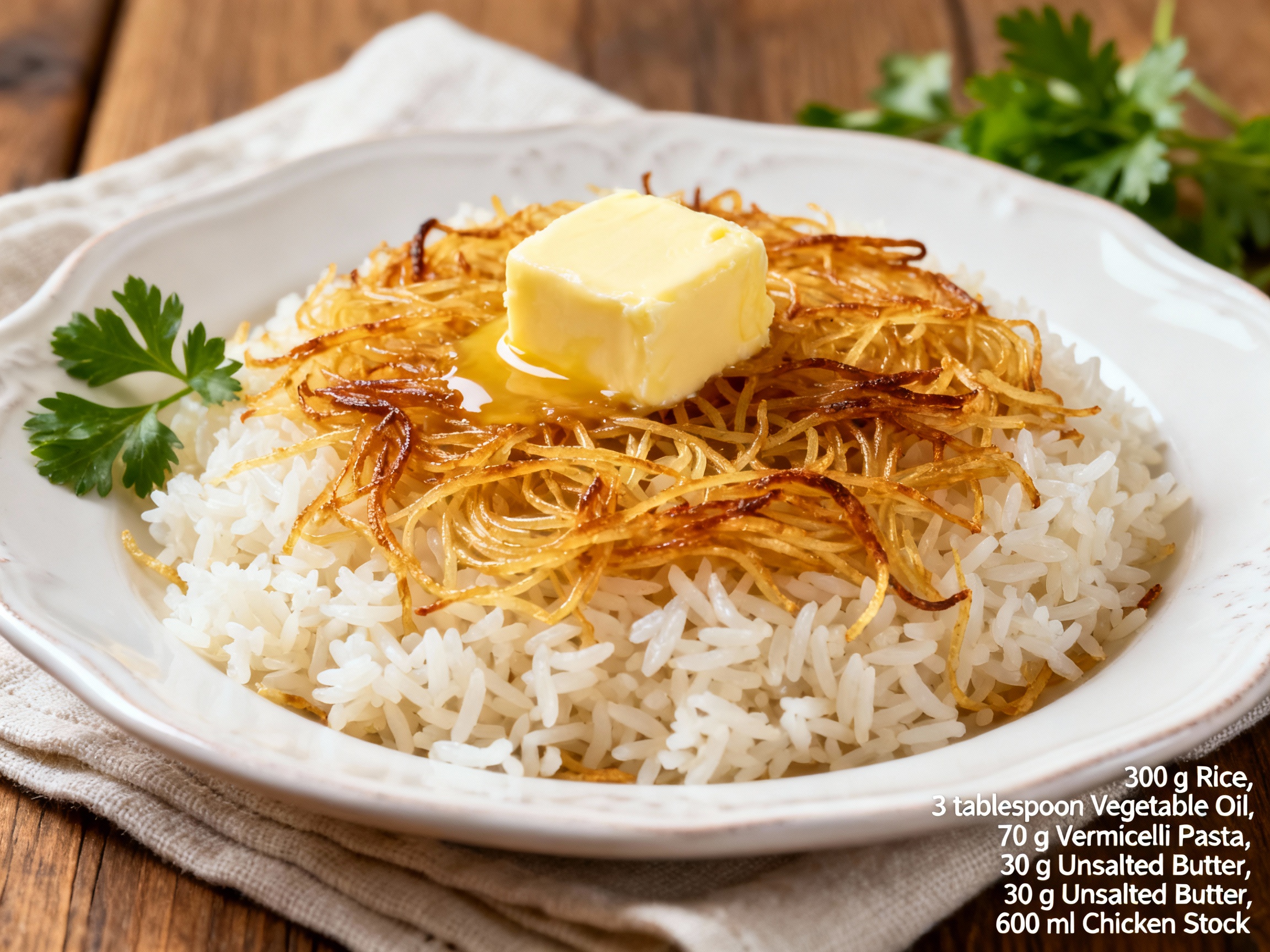 Turkish rice (vermicelli rice)