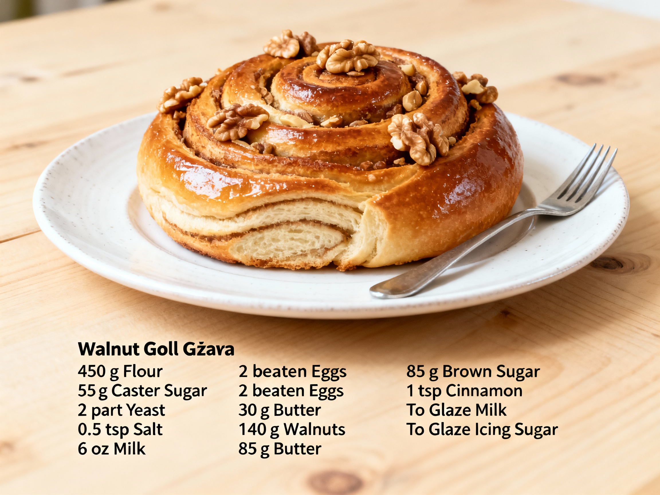 Walnut Roll Gužvara